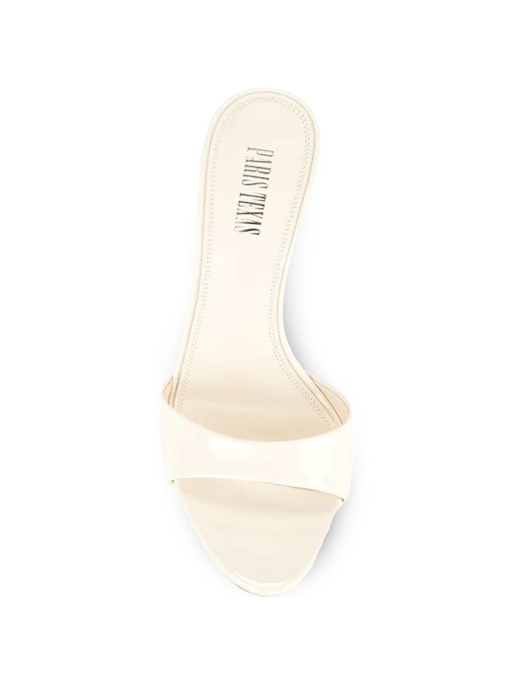 Ivory Silk And Nylon Sandals