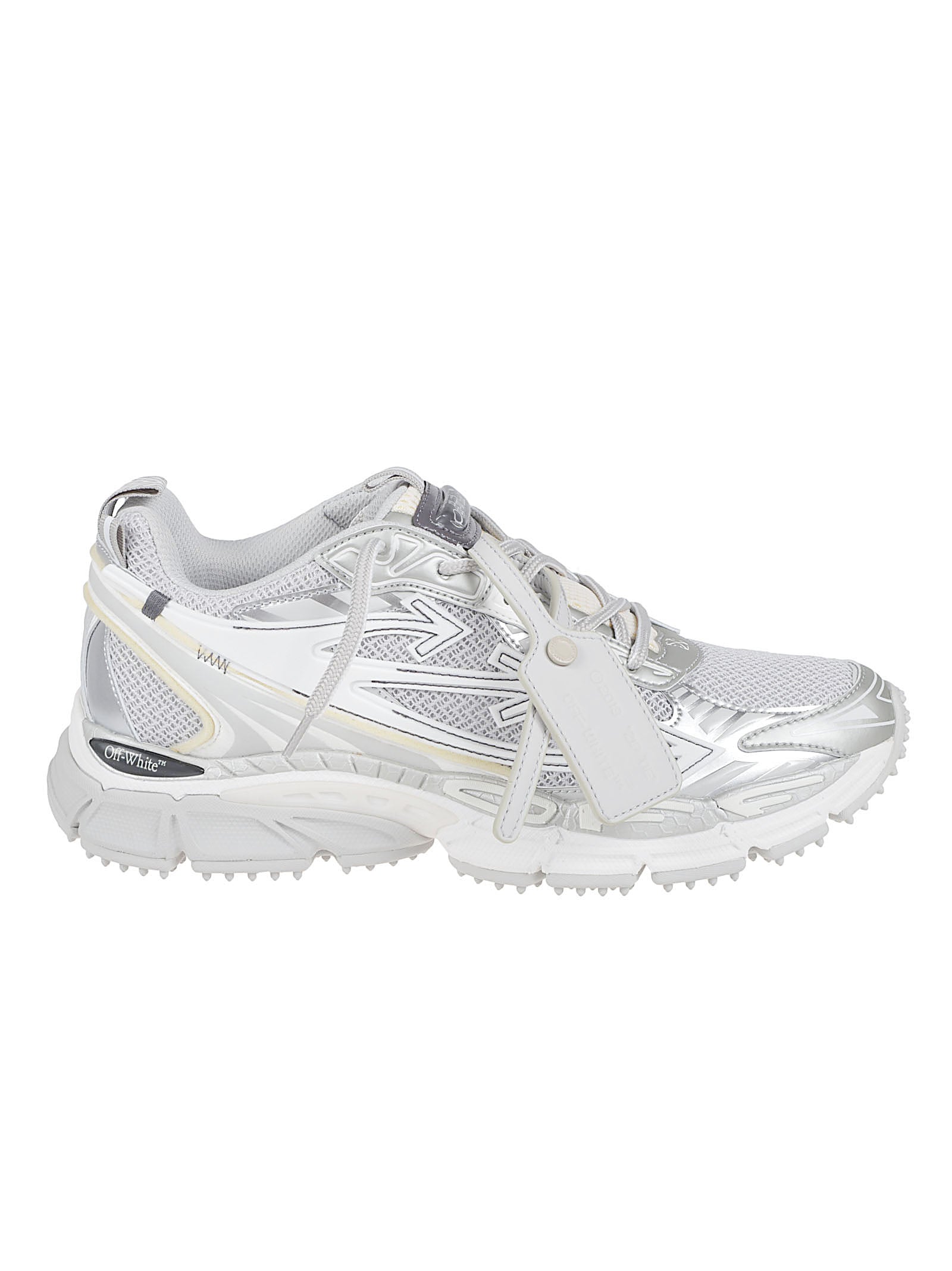 Futuristic Sneakers with Reflective Accents and Chunky Sole