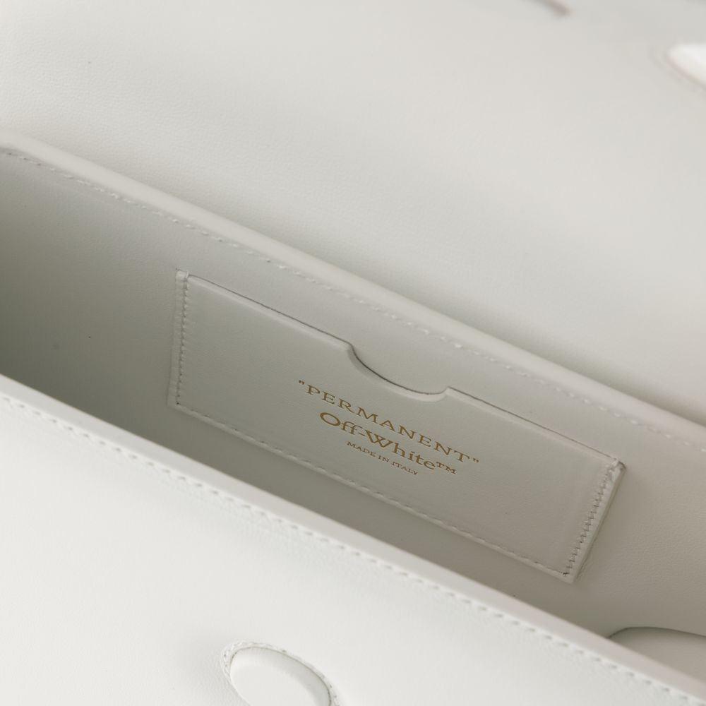 Burrow 22 Crossbody - White - Leather