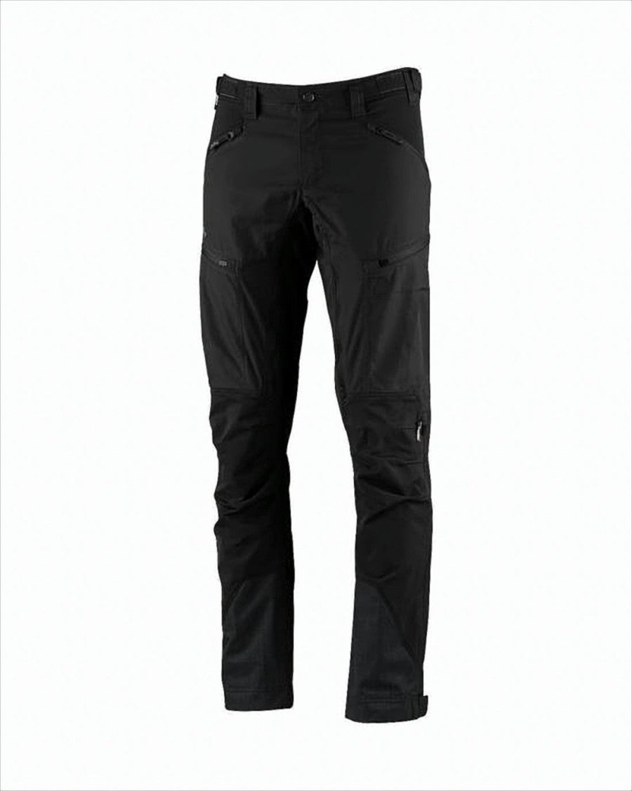 Durable Straight-Fit Pants with Zippered Pockets