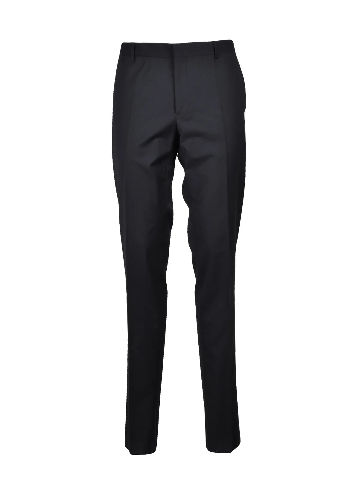 Double-Breasted Black Suit with Satin Lapel