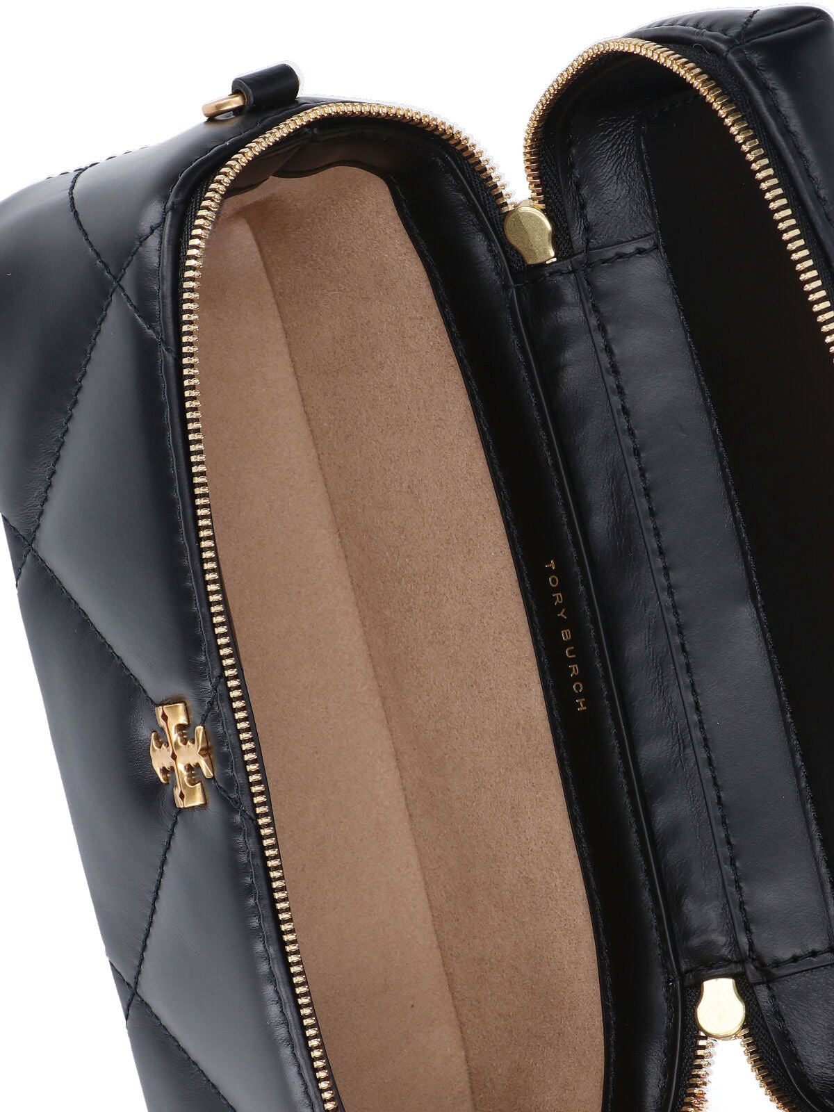 "East-West" Vanity Bag – Black