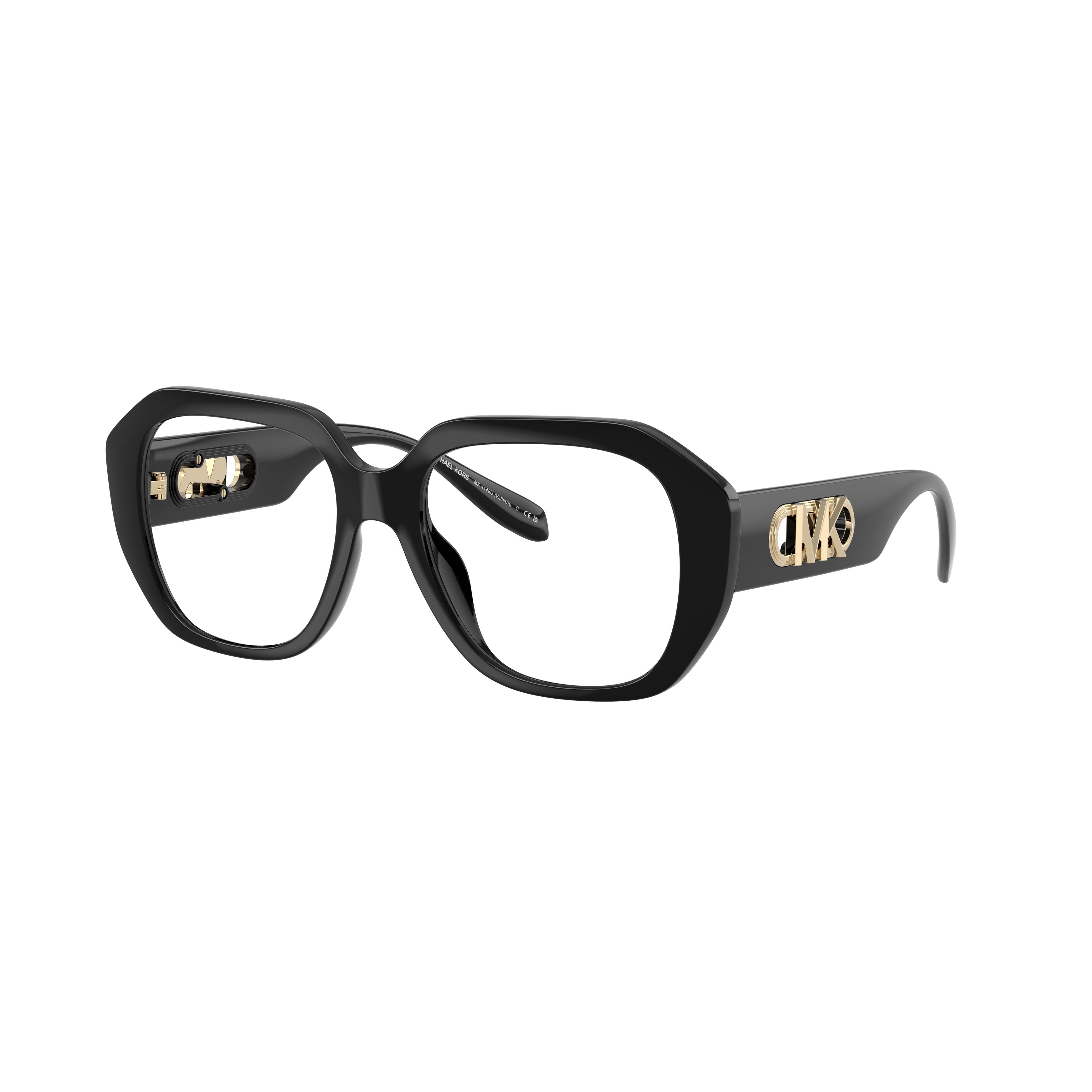0mk4148u Oversized Square Frame Sunglasses with Gold-tone Accent