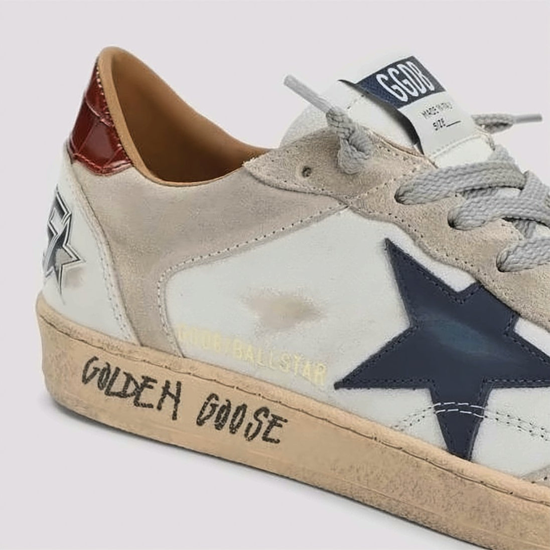 Distressed Low-Top Sneakers