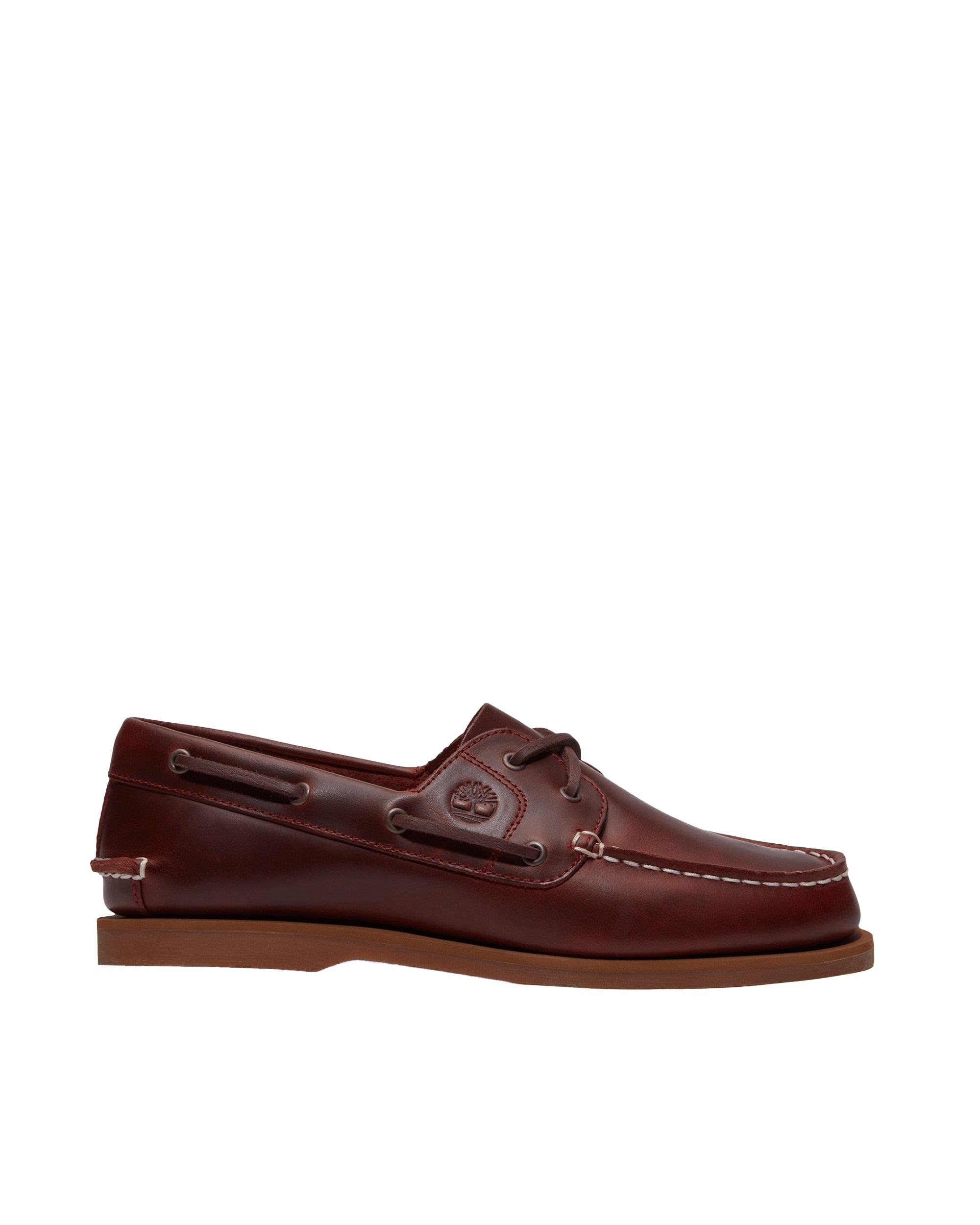 Classic Boat Shoe in Burgundy Full Grain