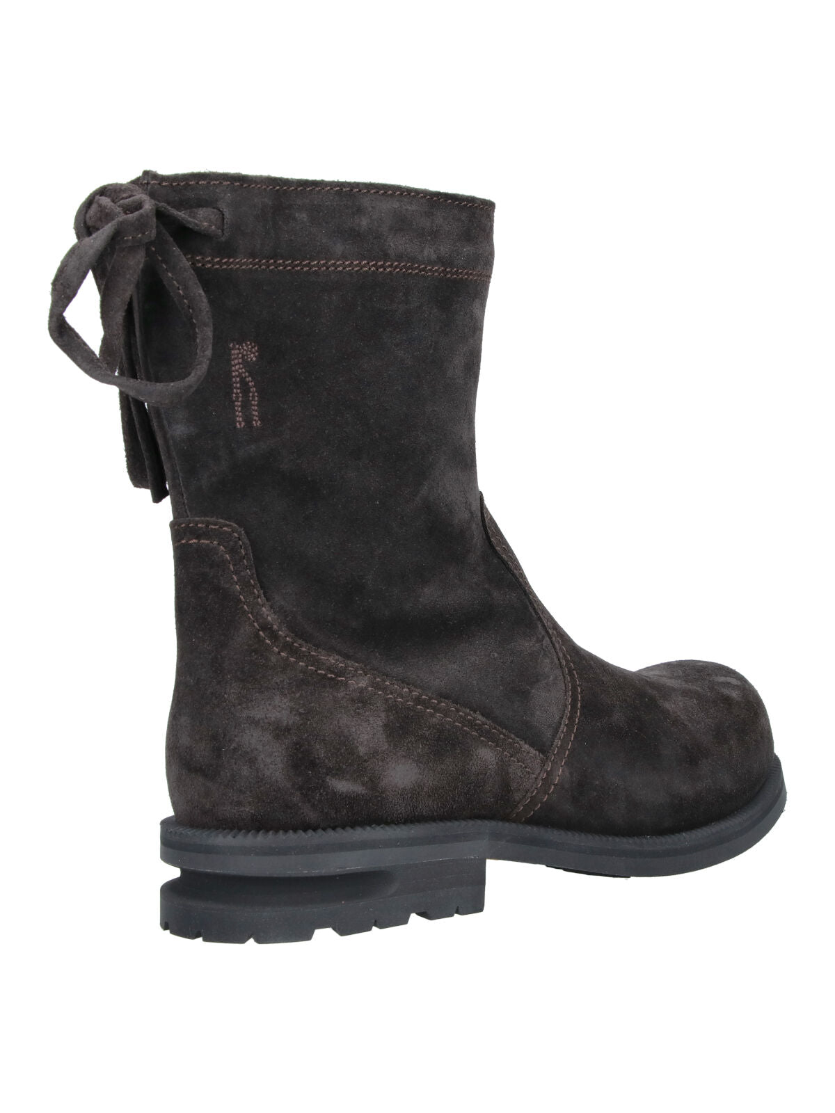 Brown Farkas Suede Side Zip Boots