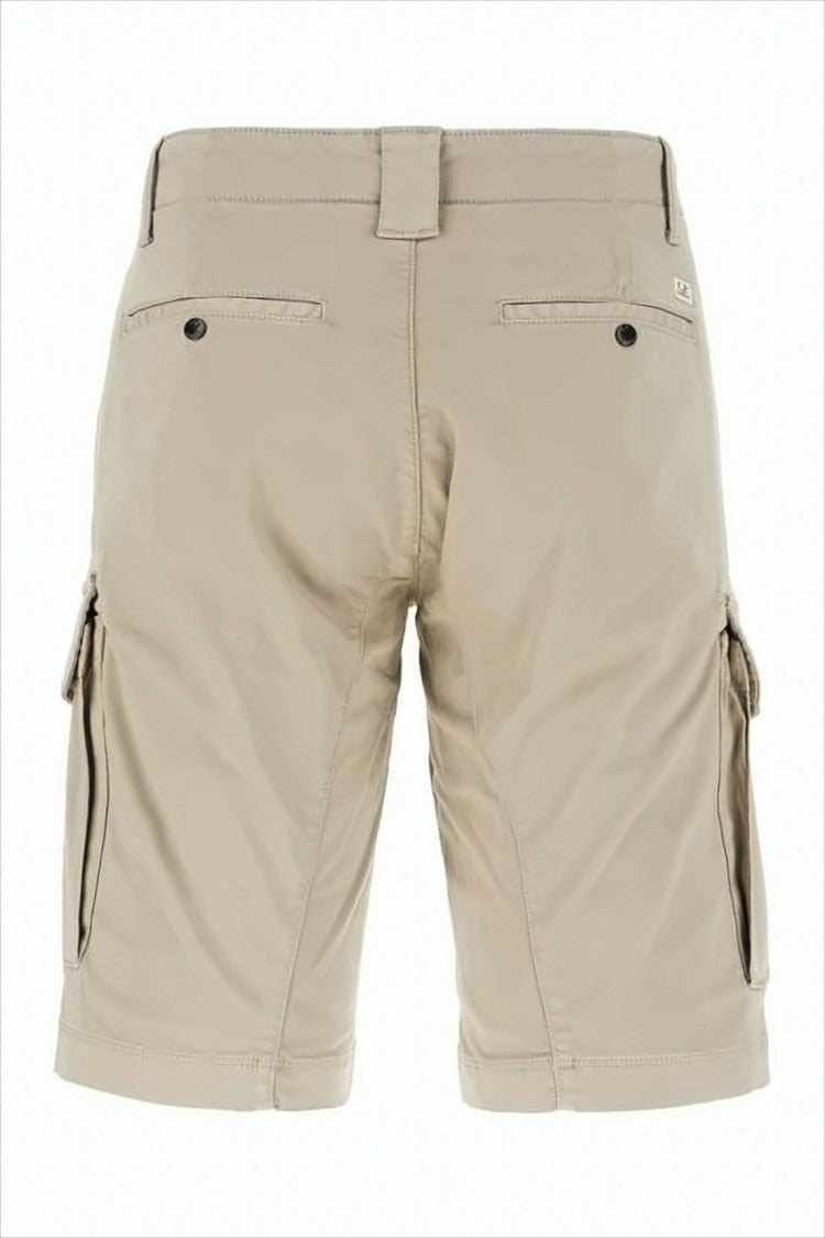 Tailored Fit Utility Shorts with Flap Cargo Pockets