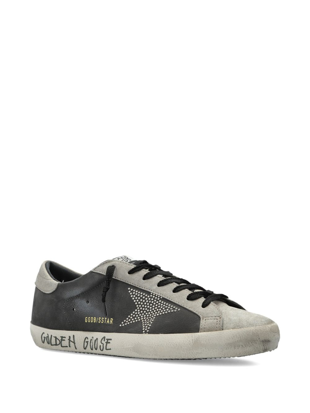 Silk And Nylon Distressed Detail Sneakers