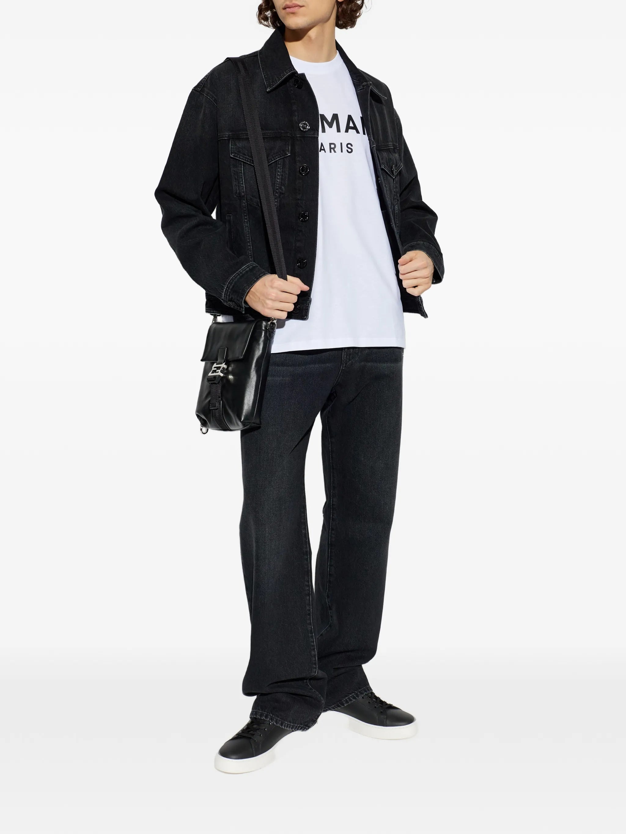 White Loose Ss Bold Logo T-Shirt