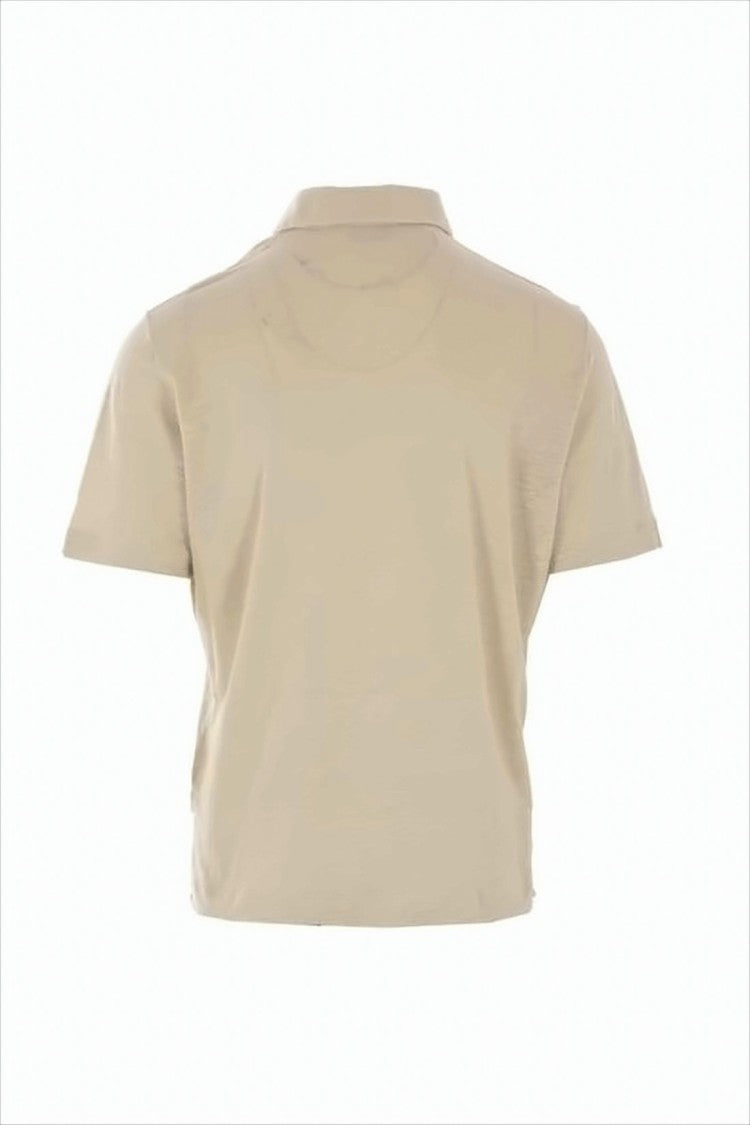 Lardini Linen Short-Sleeve Polo Shirt