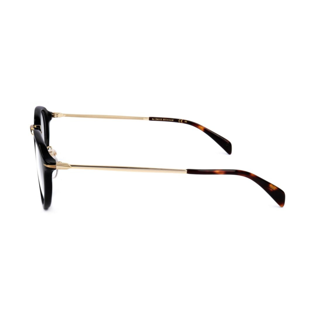 Db 1014 Round Black Acetate Eyeglasses