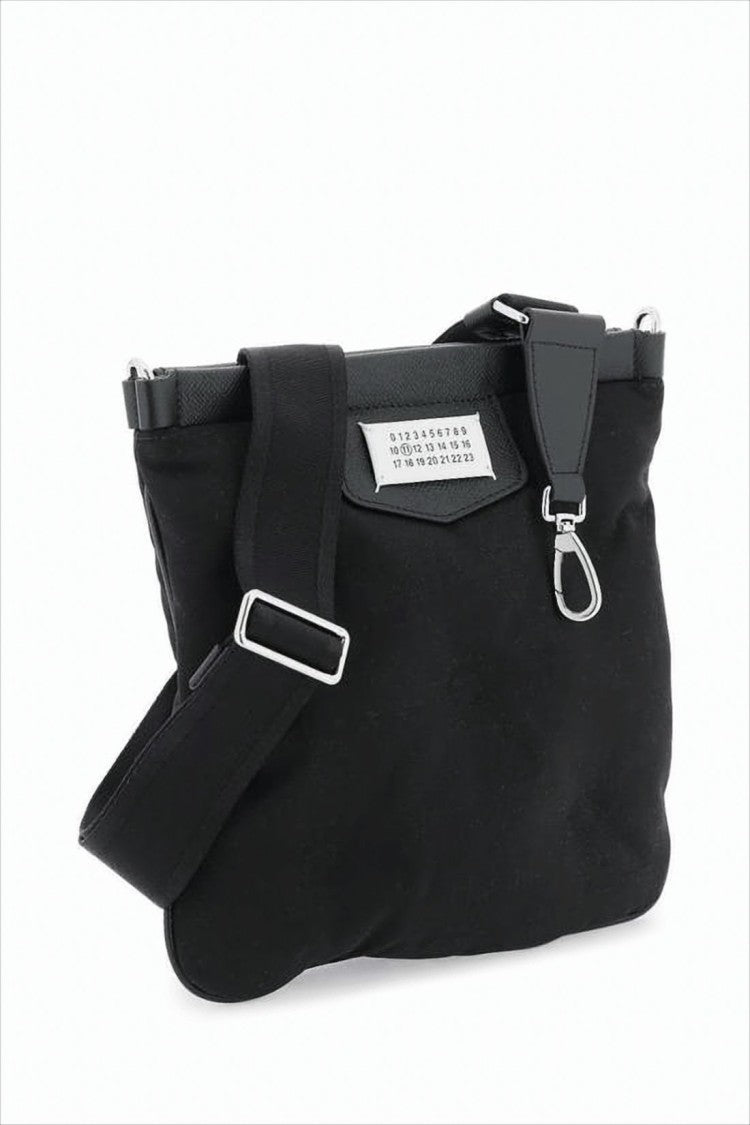 Smooth Polyamide Shoulder Bag With Minimalist Design
