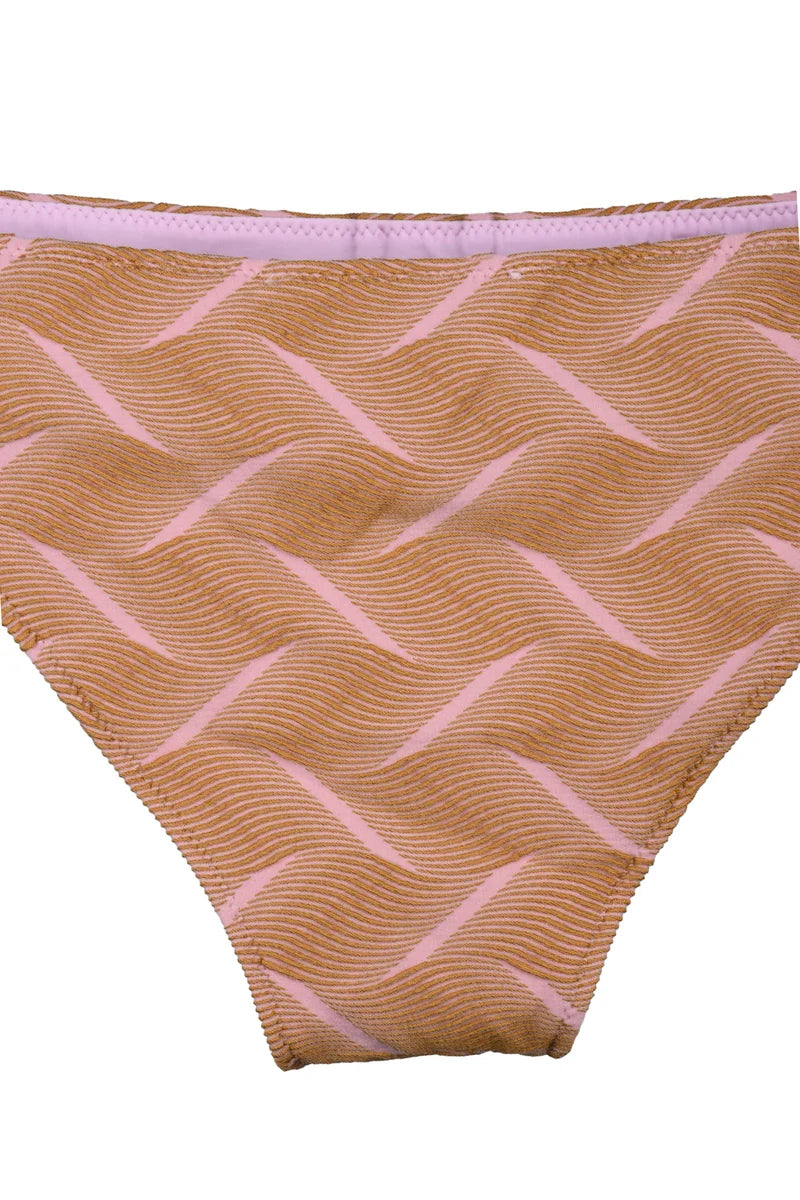 Two-Piece Halter Neck Swimsuit