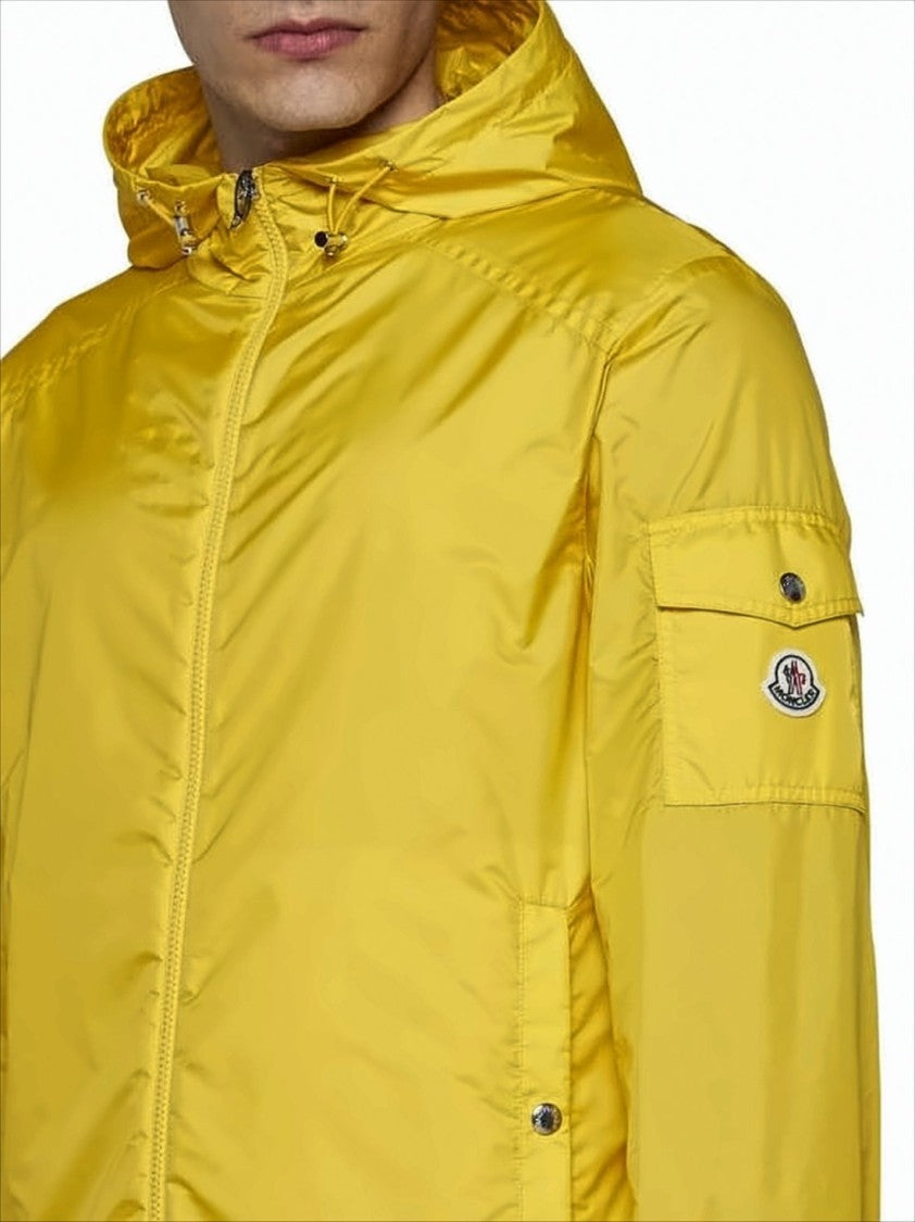 Lightweight Yellow Jacket with Design