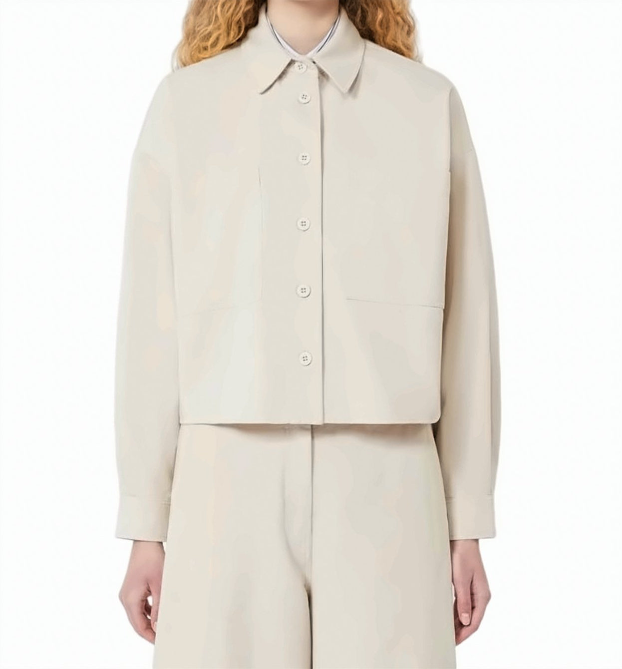 Wkdradente Cotton Drill Oversized Shirt