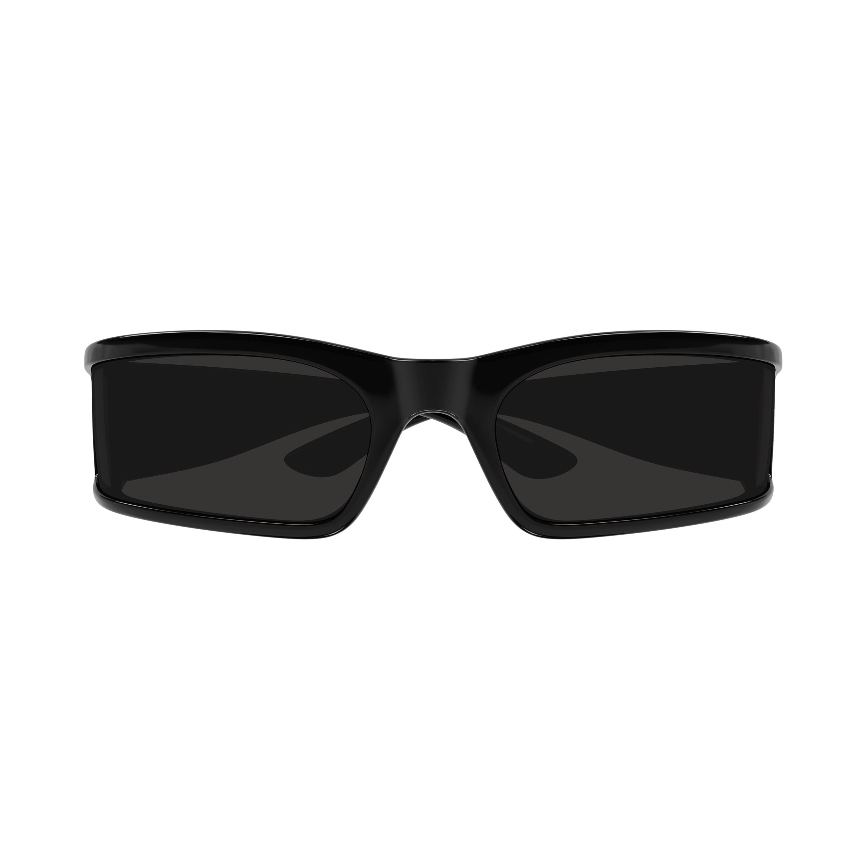 Bb0458s Rectangular Black Sunglasses
