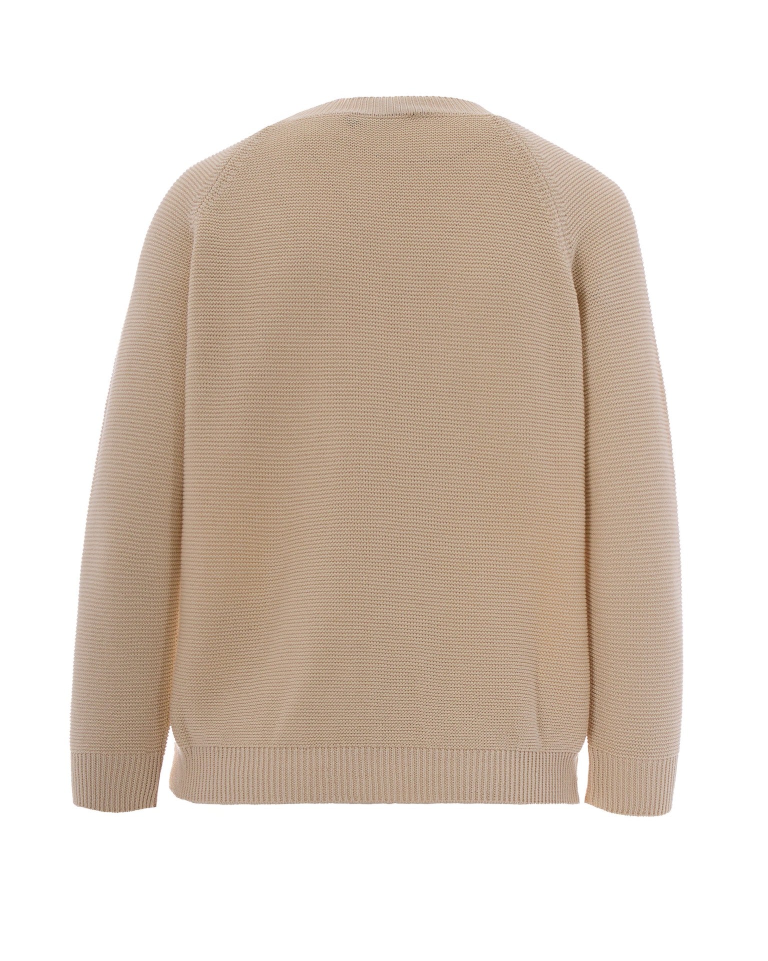 Ecru Cotton Sweater