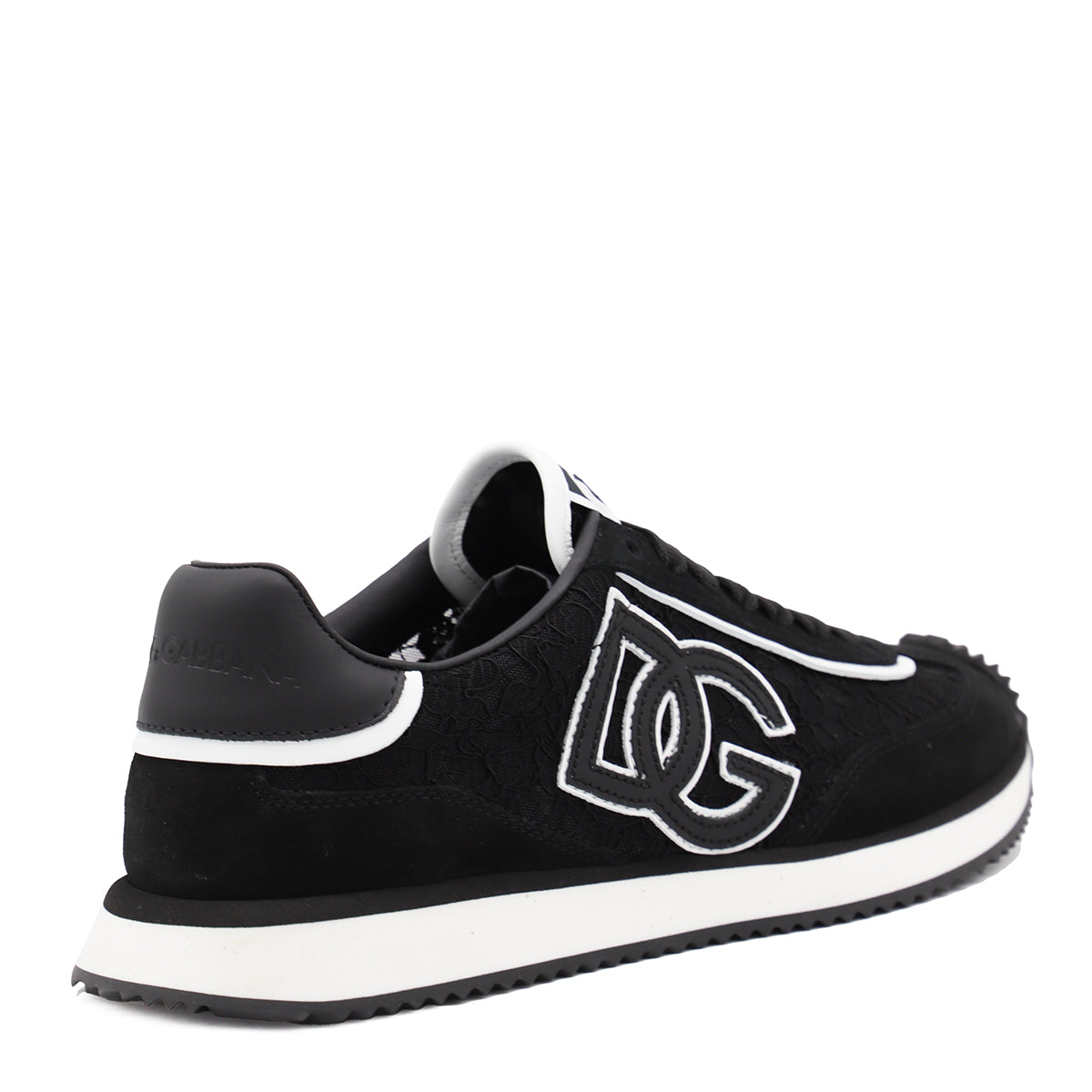 Black And White Dg Cushion Sneakers