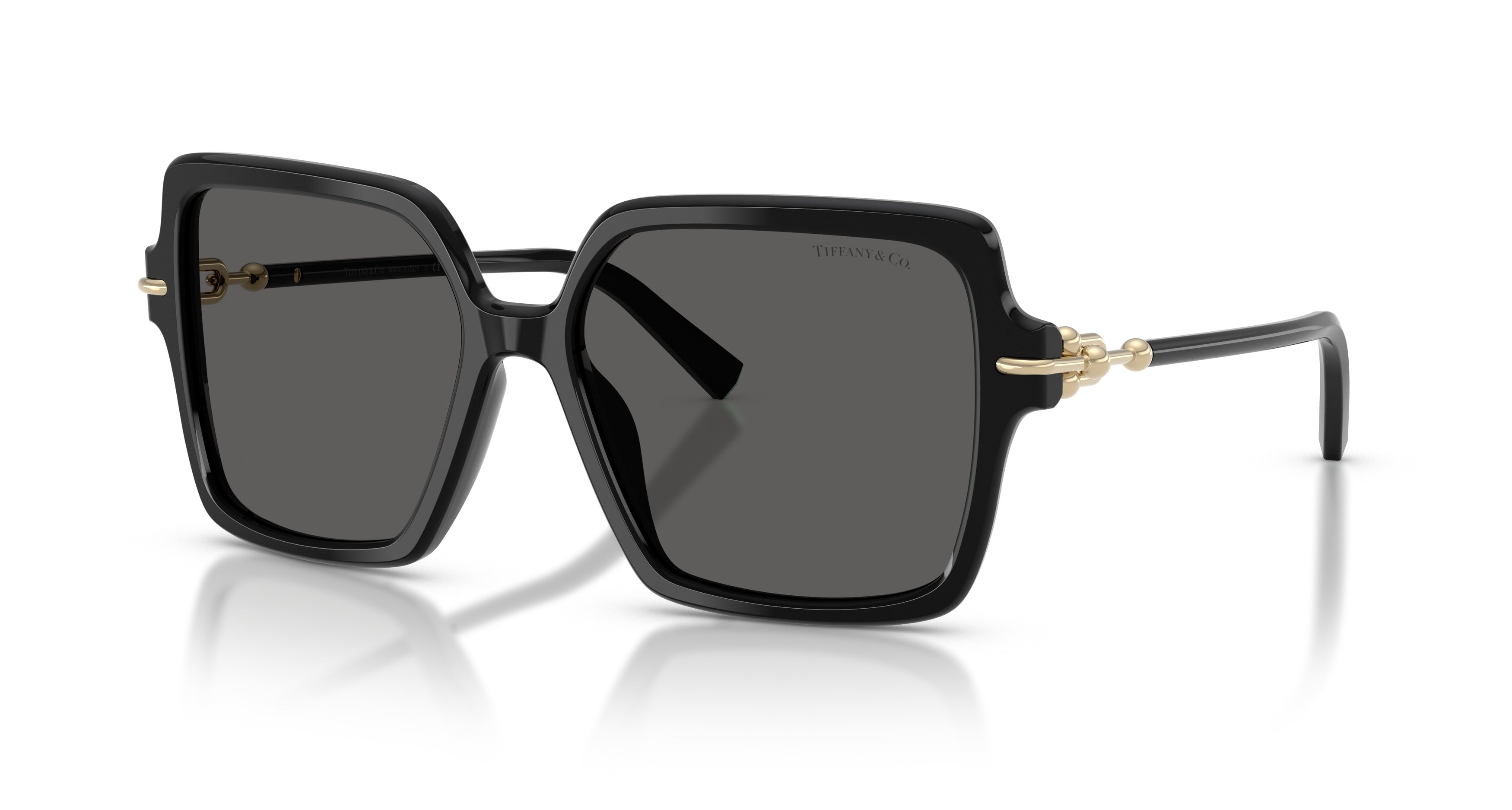 0tf4260u Oversized Square Black Sunglasses