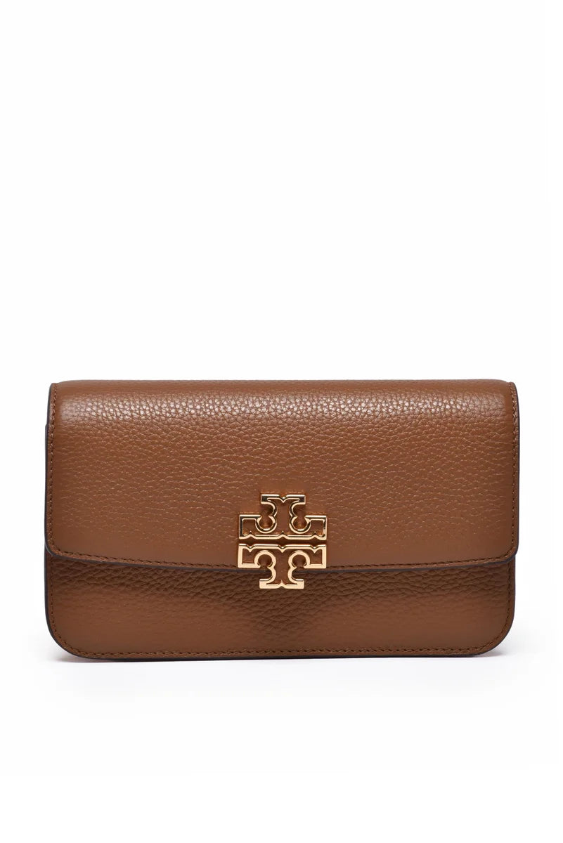 Britten Chain Wallet Shoulder Bag - Brown