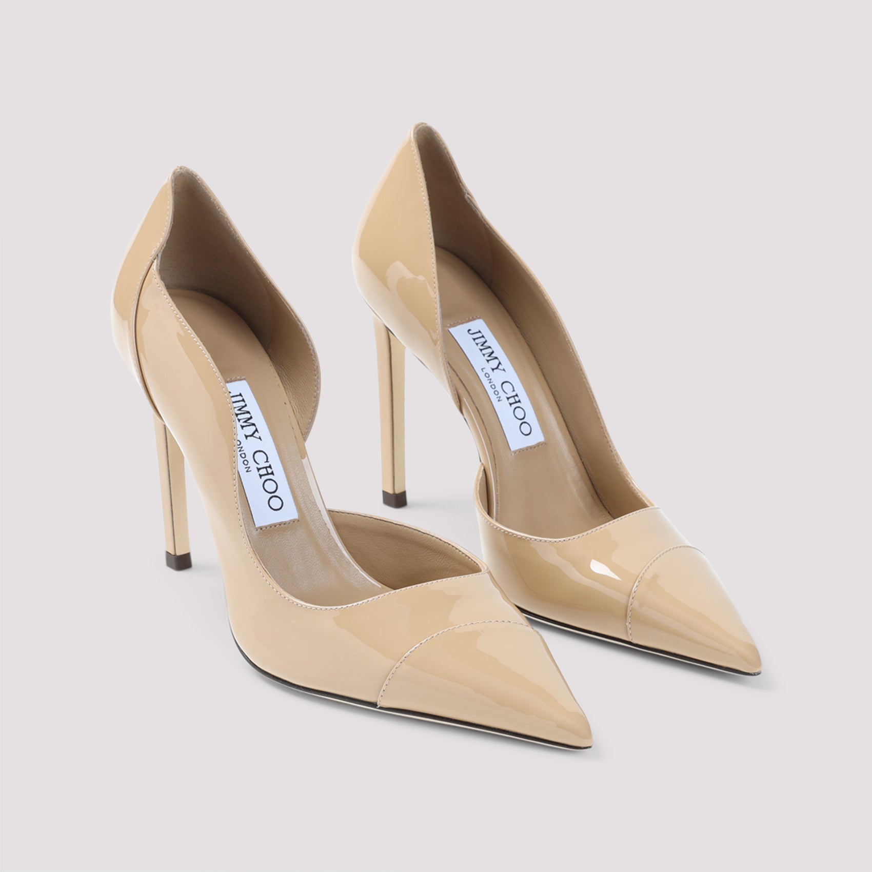 Patented Leather Brigitte Pumps