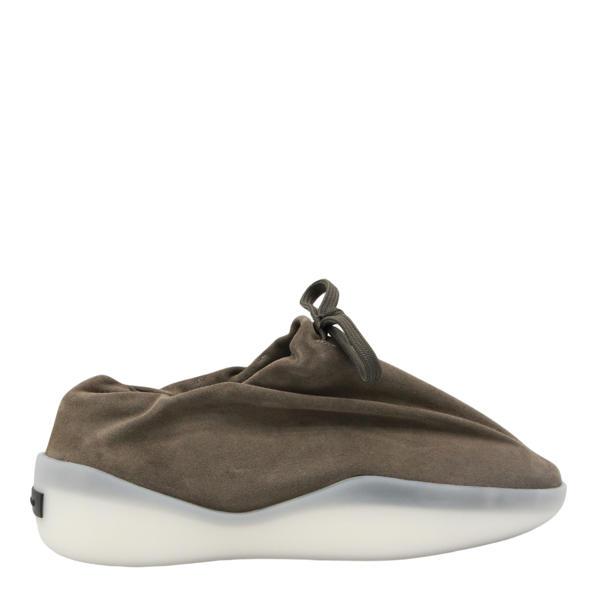 Suede-Like Sneakers with Elasticized Collar