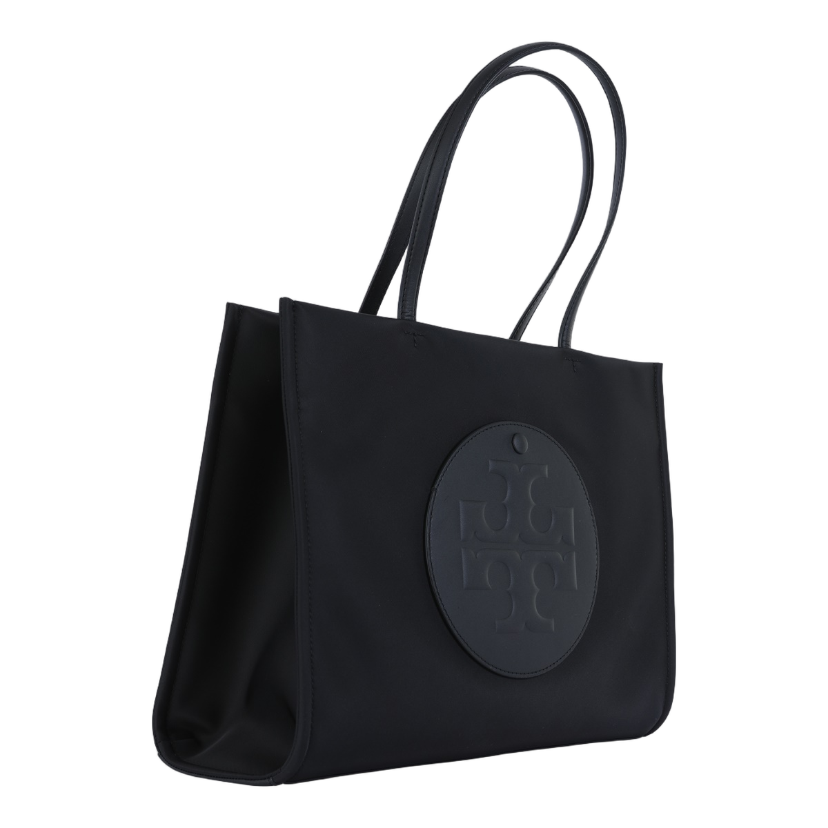 Rectangular Embossed Logo Tote Bag