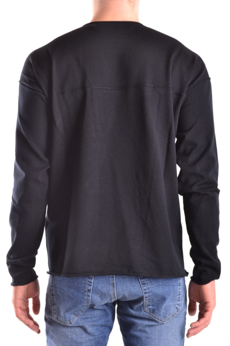 Relaxed Fit Black Knitwear Sweater
