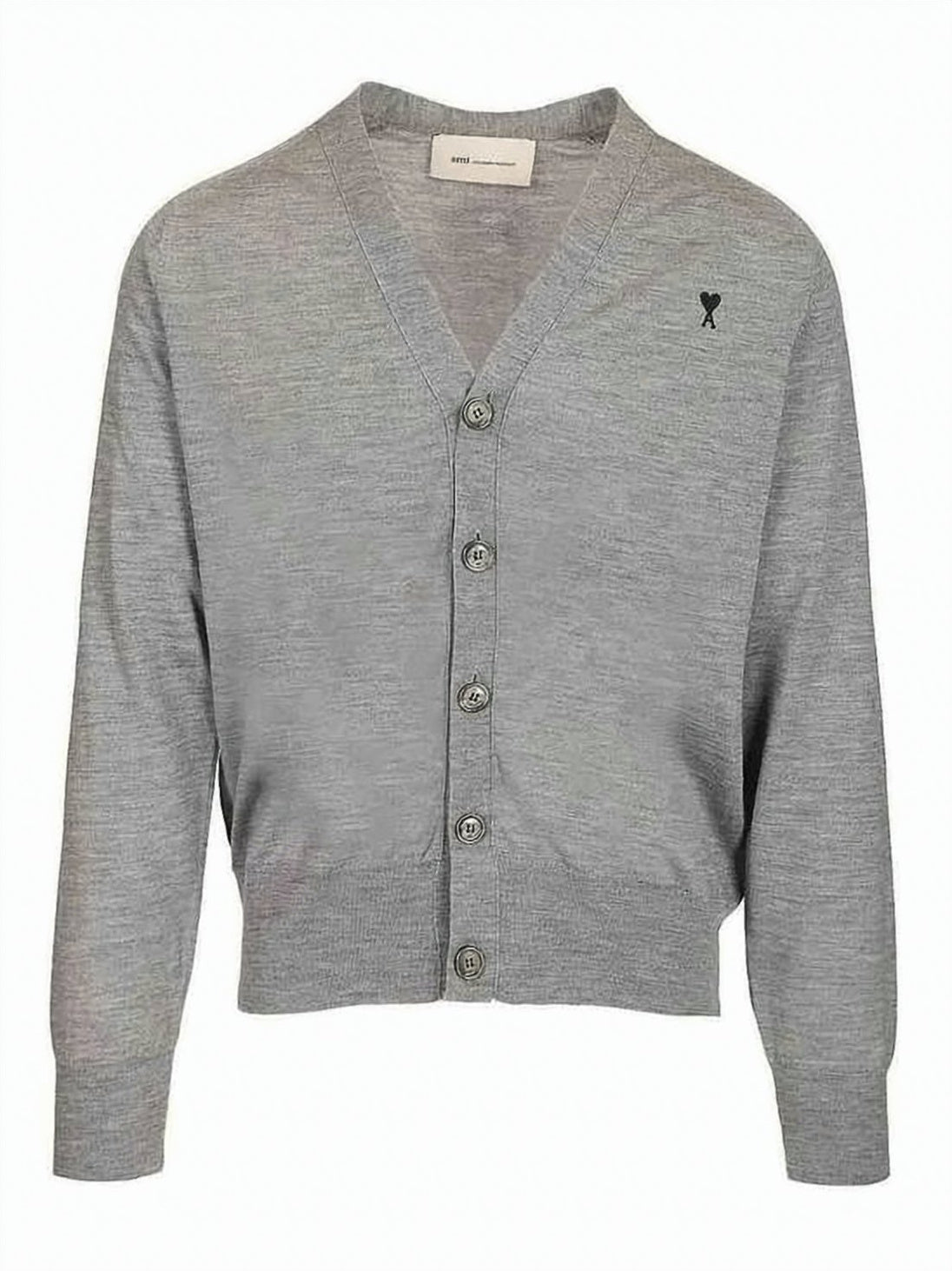 Heart Logo Alexandre Mattiussi Wool Cardigan