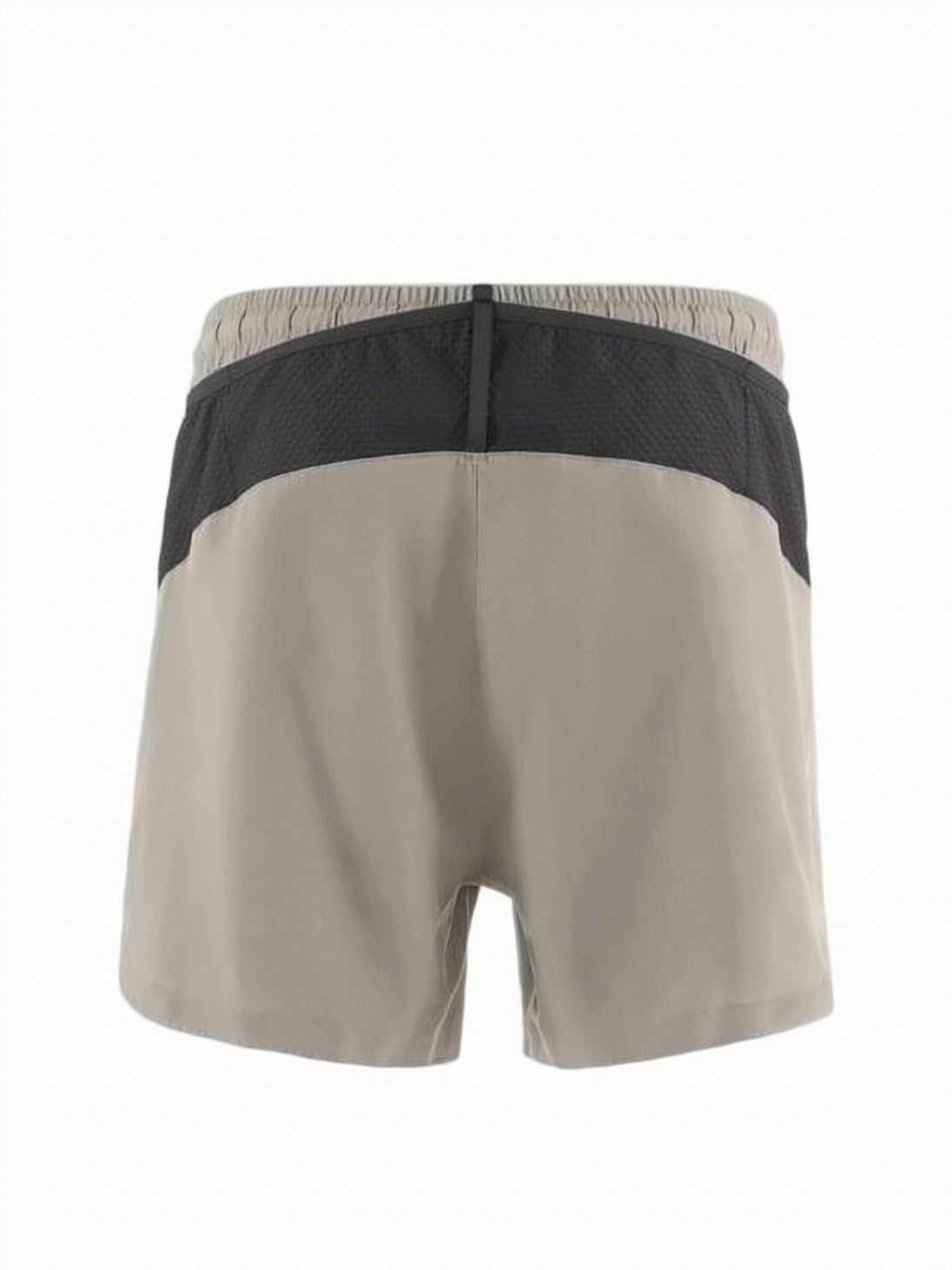 Streamlined Men's Shorts with Contrasting Mesh Panels