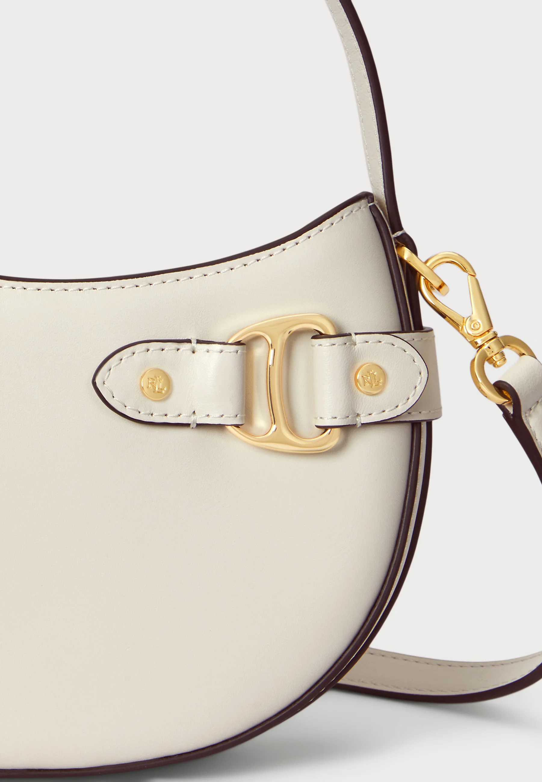 White Tasha Small Rattan Shoulder Bag