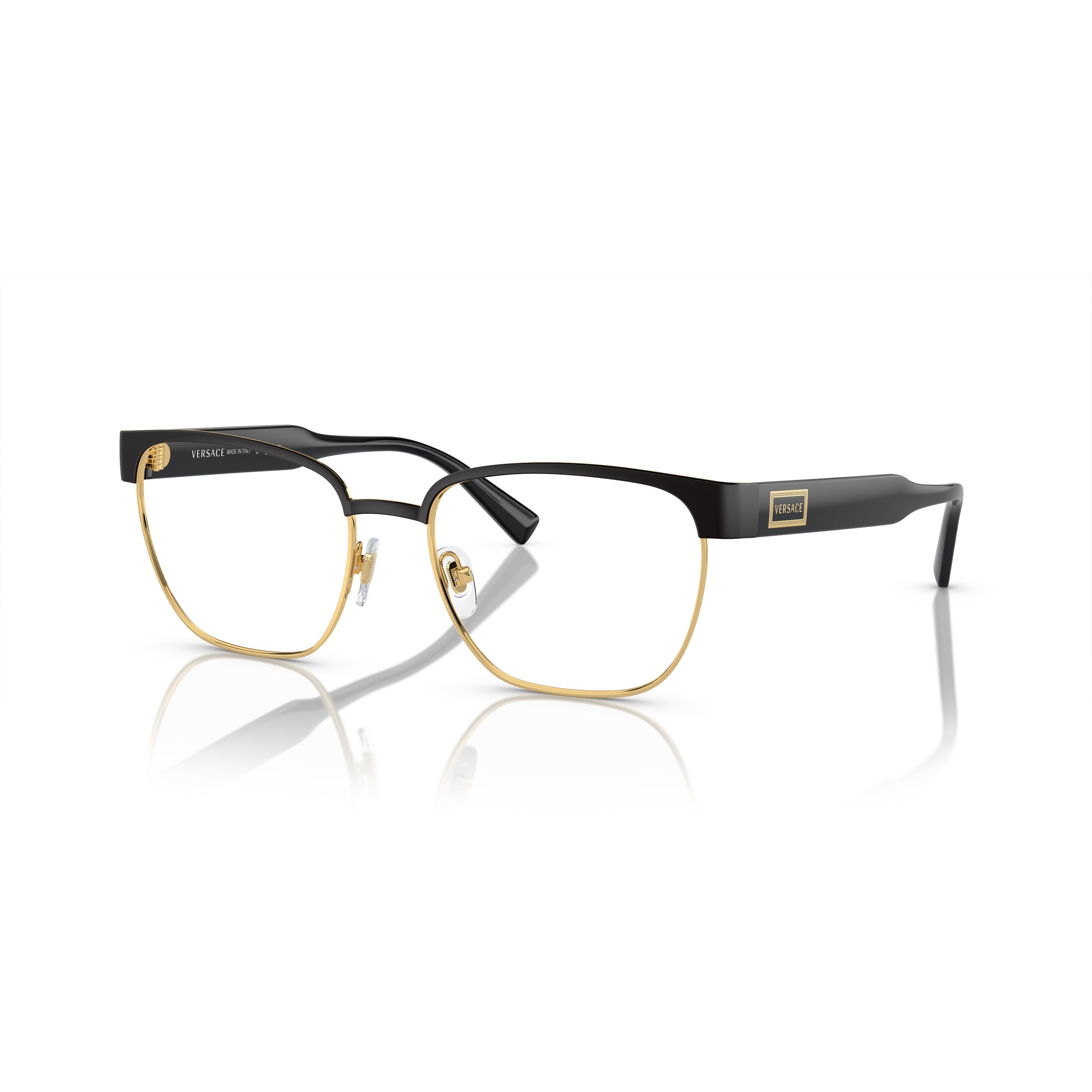 0ve1264 Square Metal Frame Eyeglasses