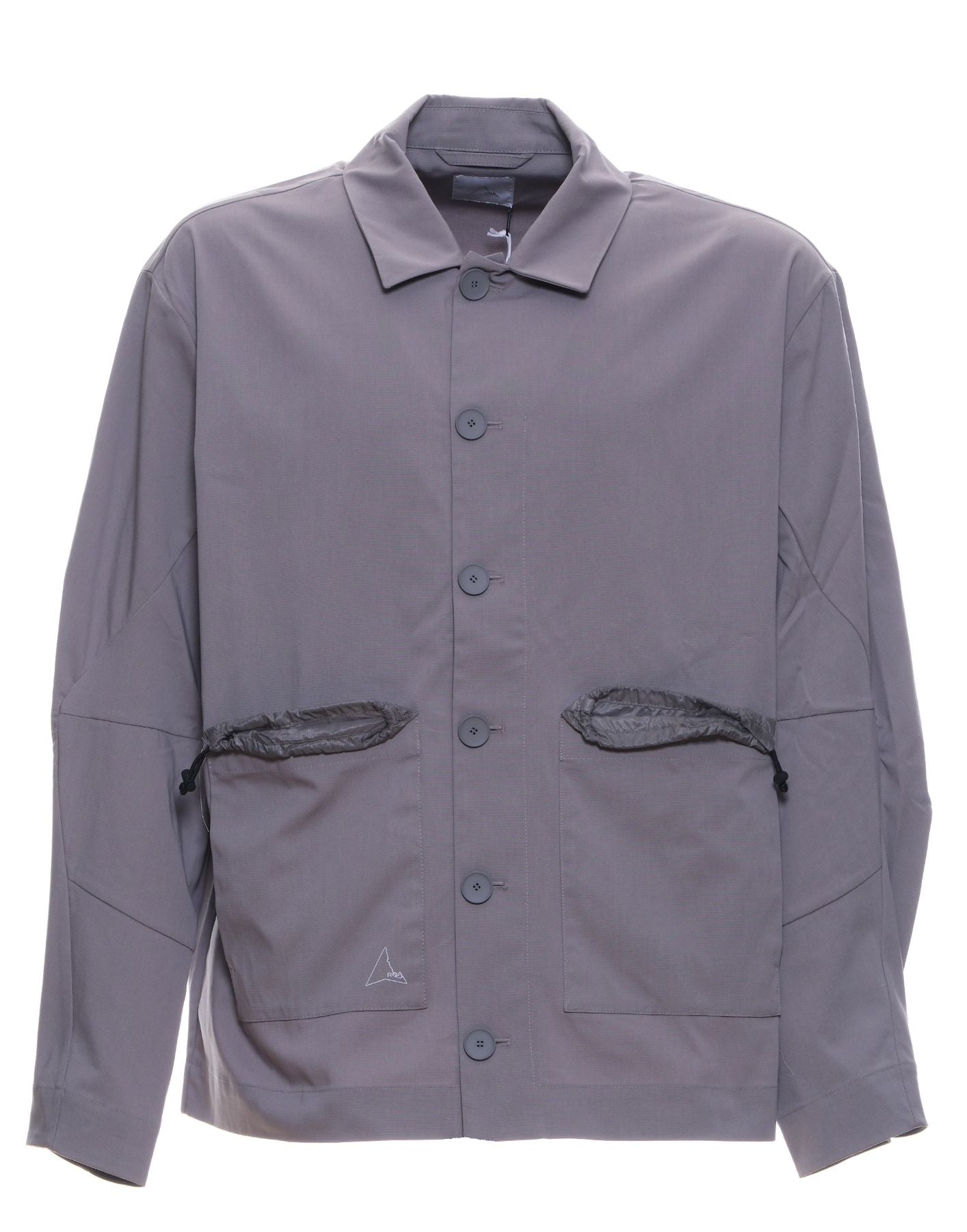 Technical Grey Shirt Jacket