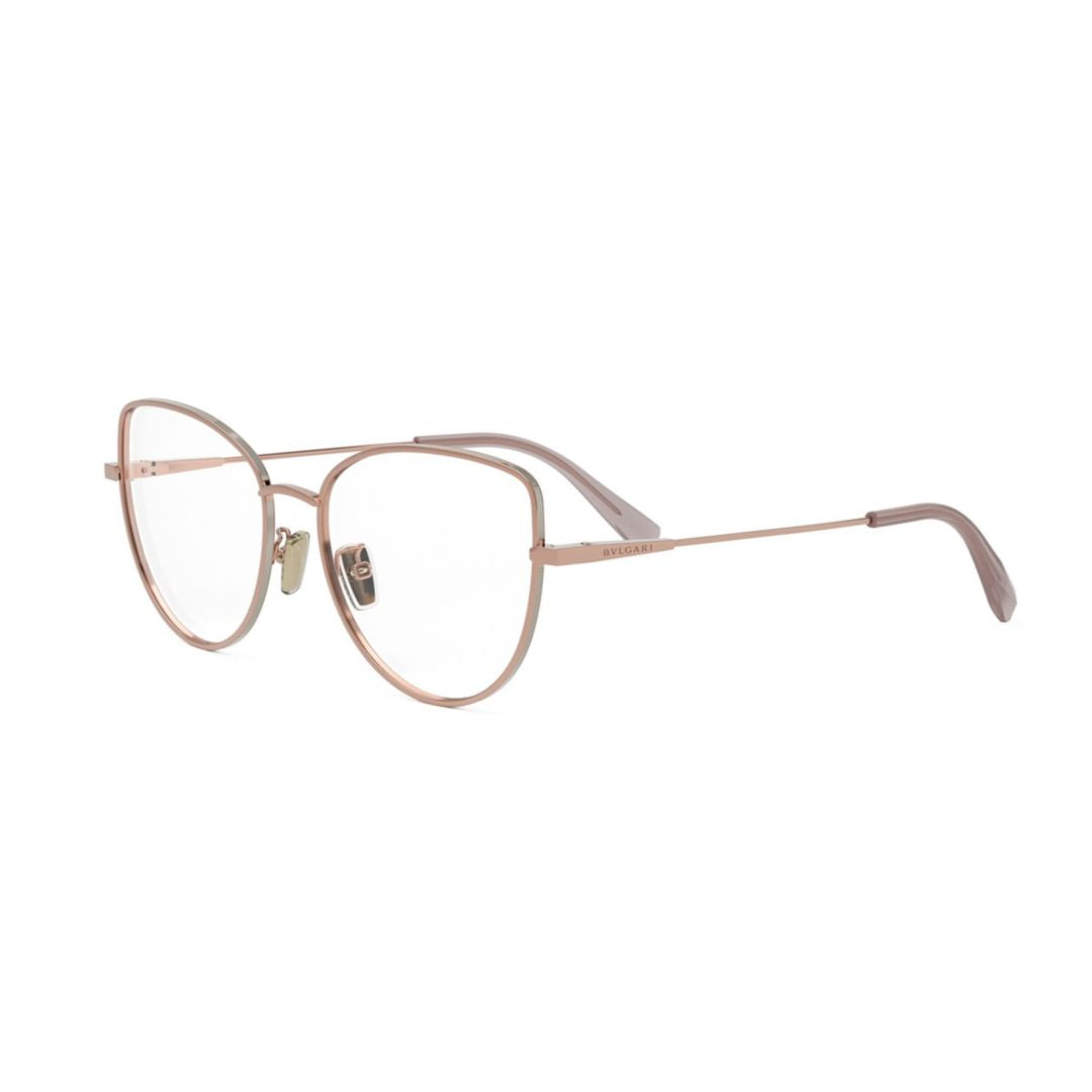 Bv50011u Delicate Metal Cat-Eye Eyeglasses