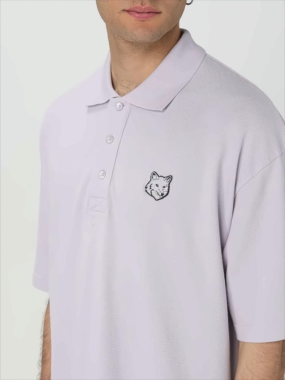 Short-Sleeved Polo Shirt with Classic Collar