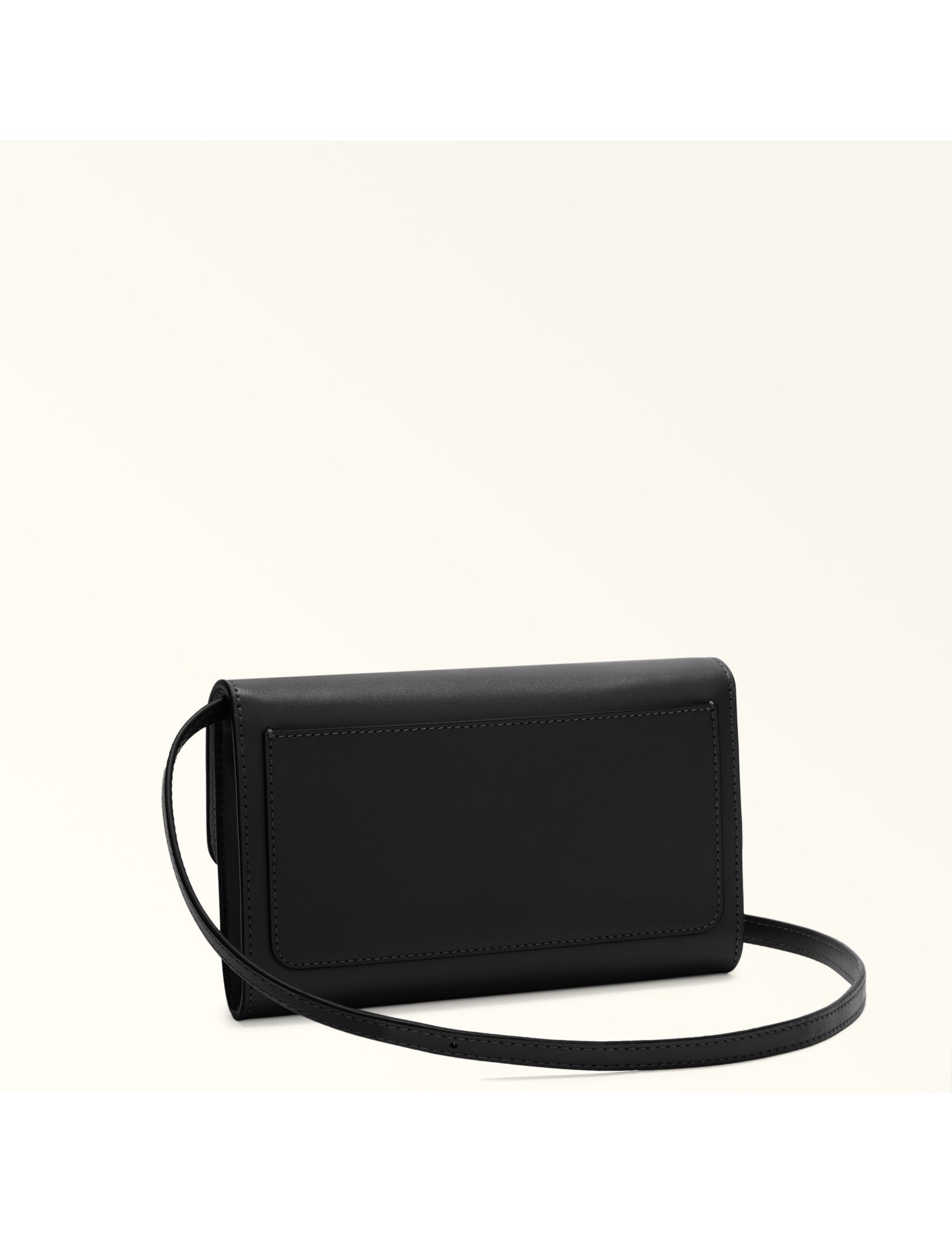 Black Sfera Leather Crossbody Bag