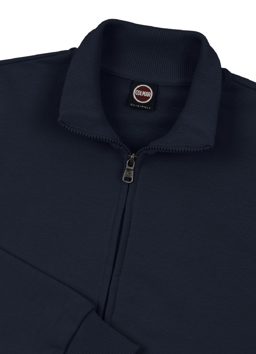 Full Zip Sweatshirt In Luxurious Cotton Blend