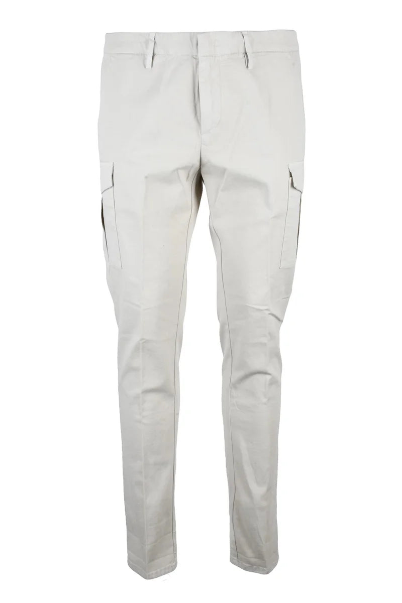 Eddy Cargo Trousers - White