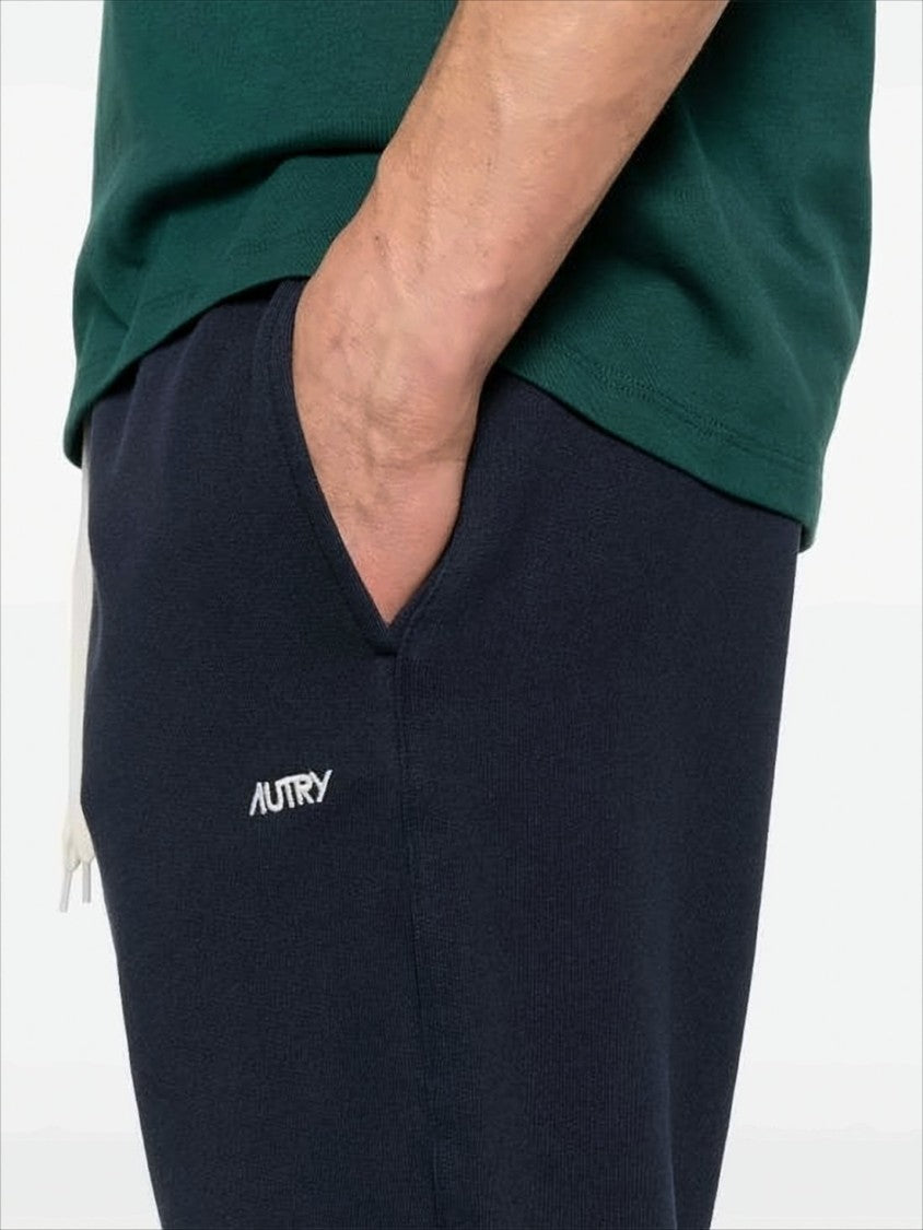 Blue Jogger Pants with Relaxed Fit