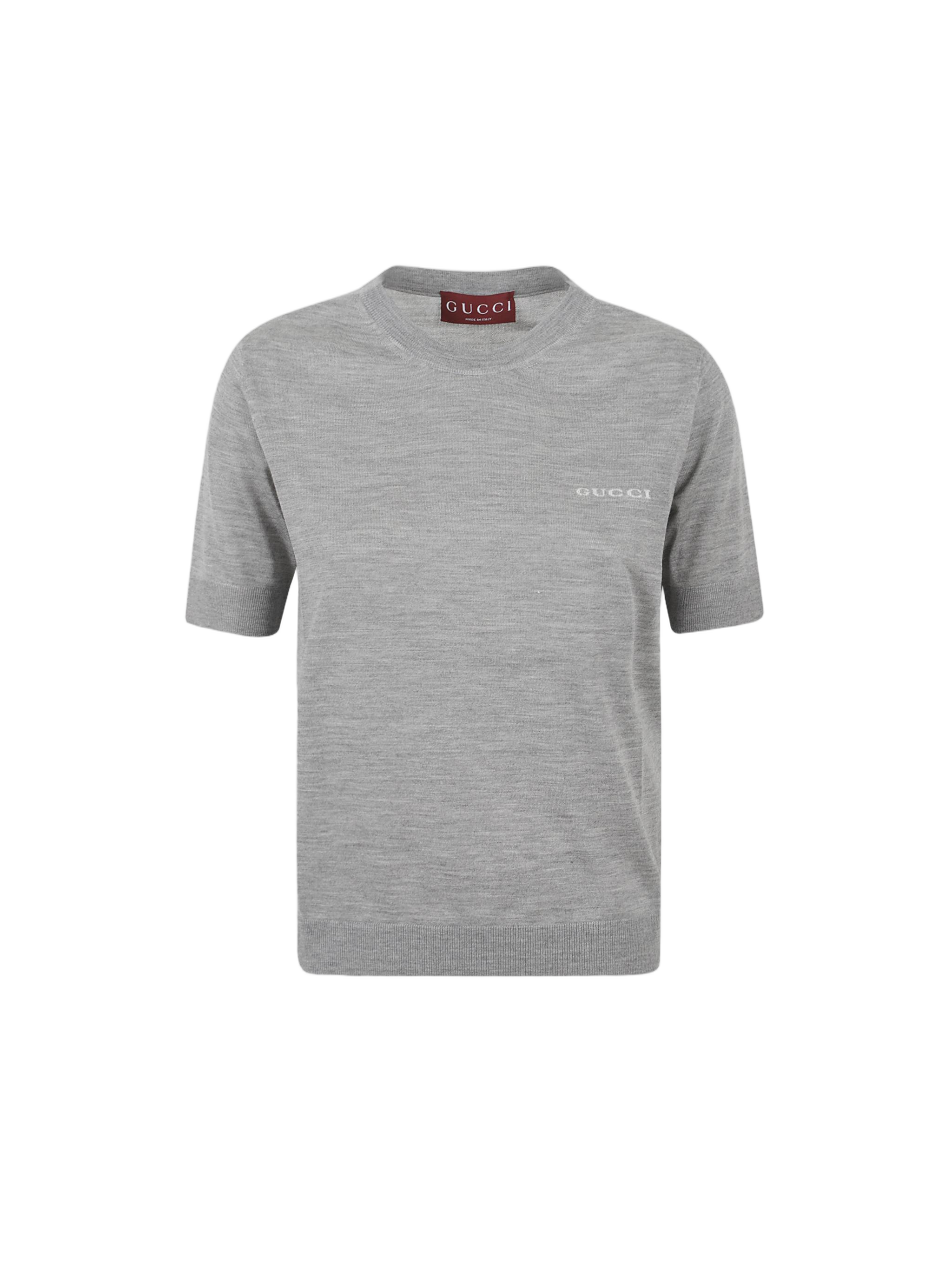 Cashmere-Silk Blend T-Shirt with Classic Crew Neckline