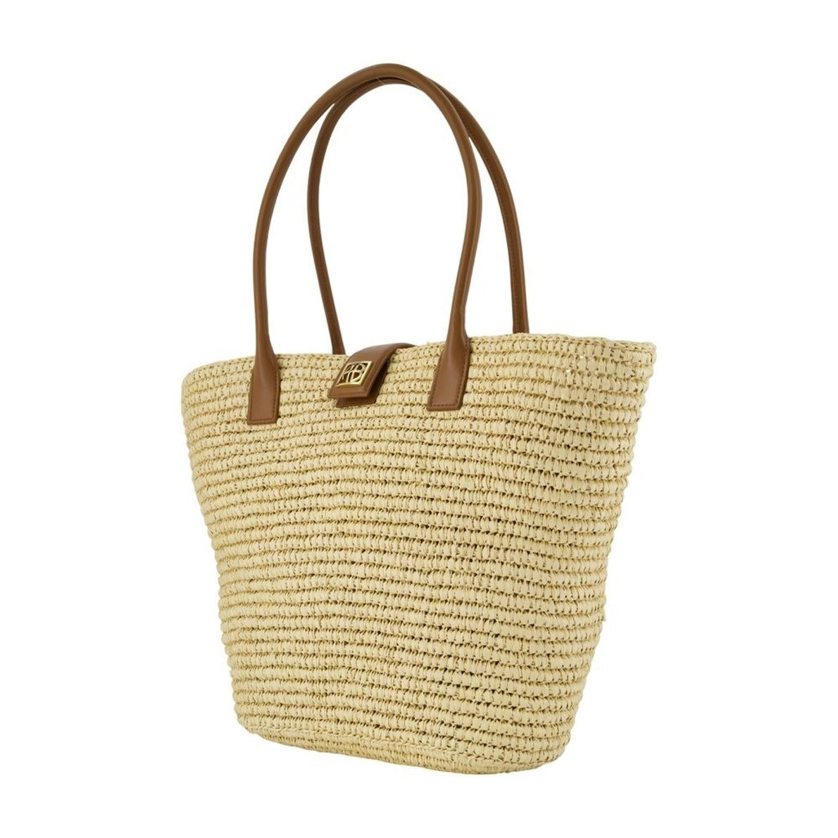 Cabas Lou Monogramme - Leather - Beige