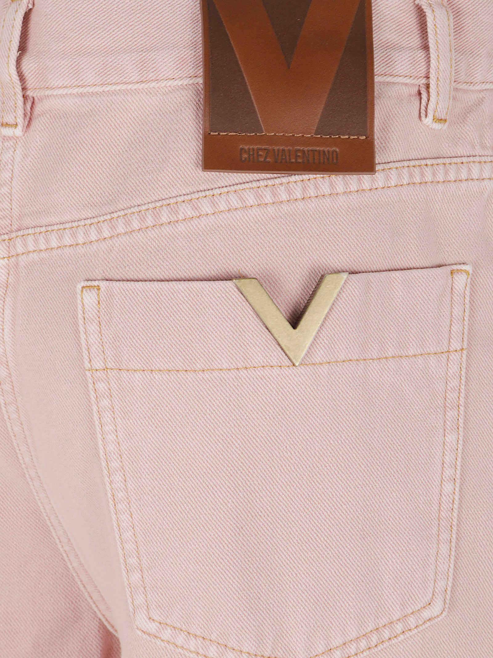 Mid-Rise Straight-Leg Jeans