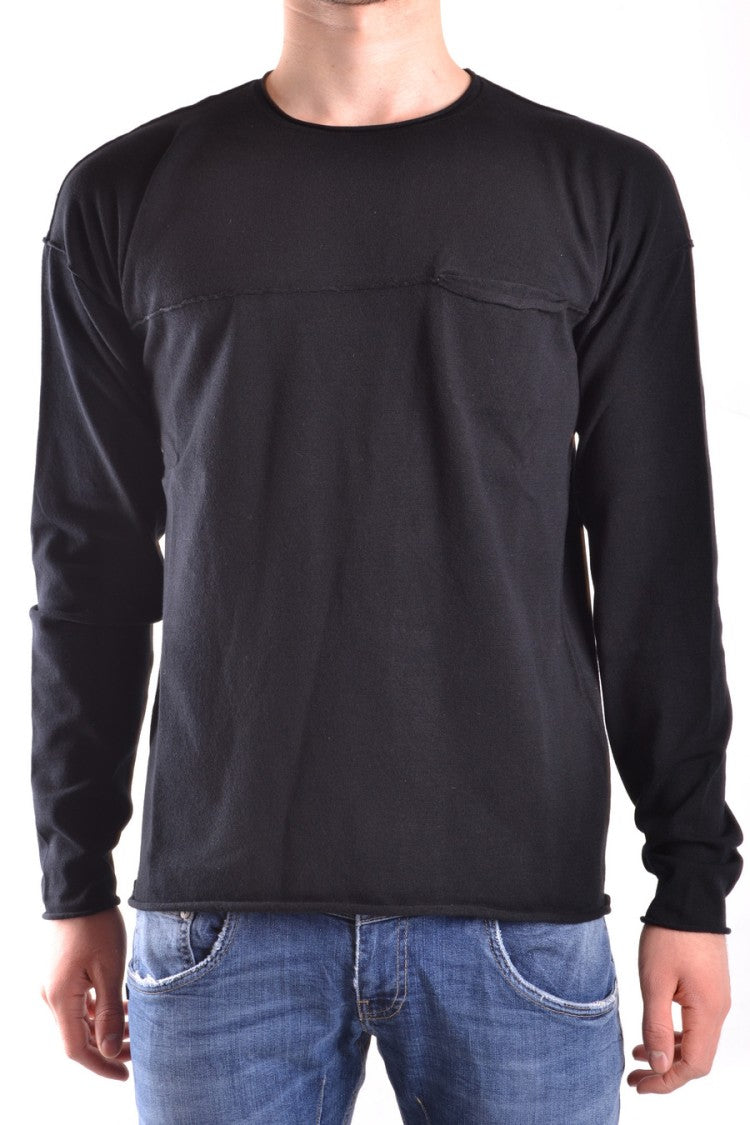 Relaxed Fit Black Knitwear Sweater