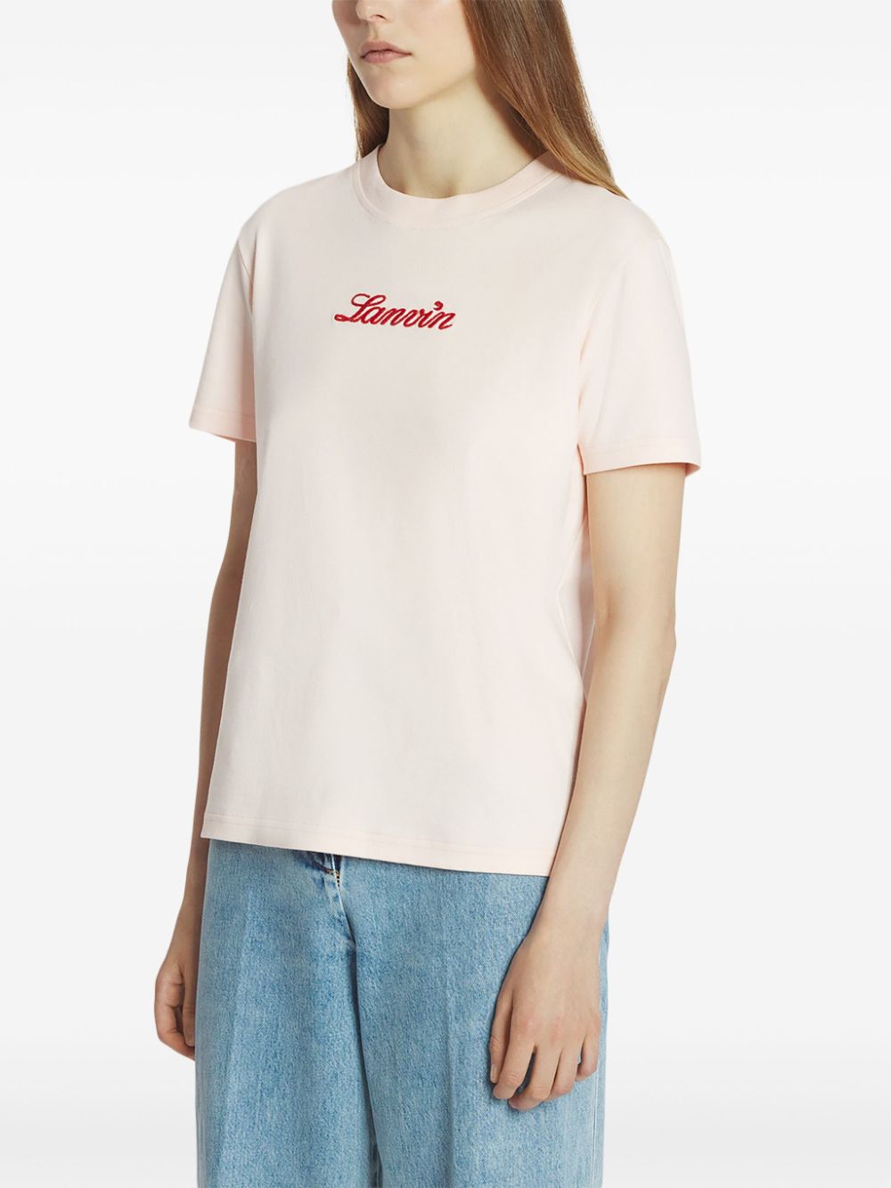 Relaxed Fit Light Pink Top
