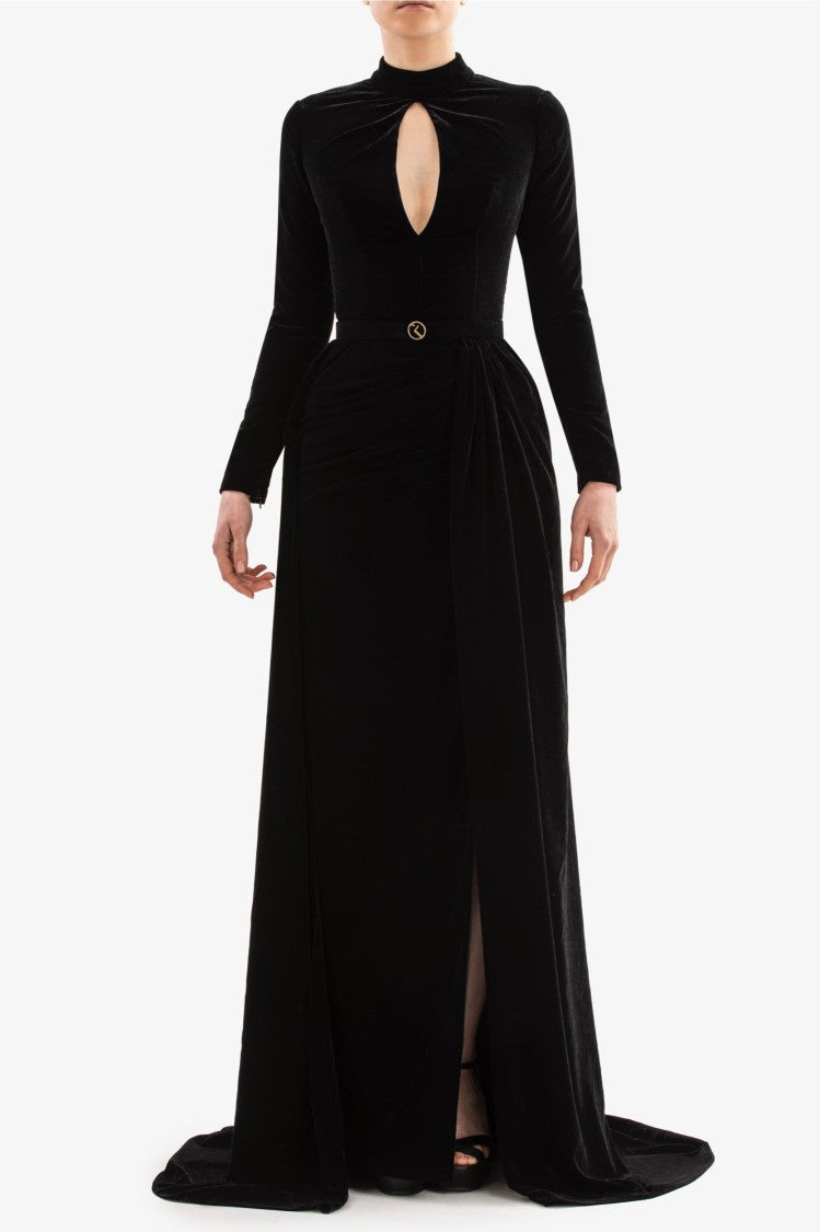 Velvet Long Dress