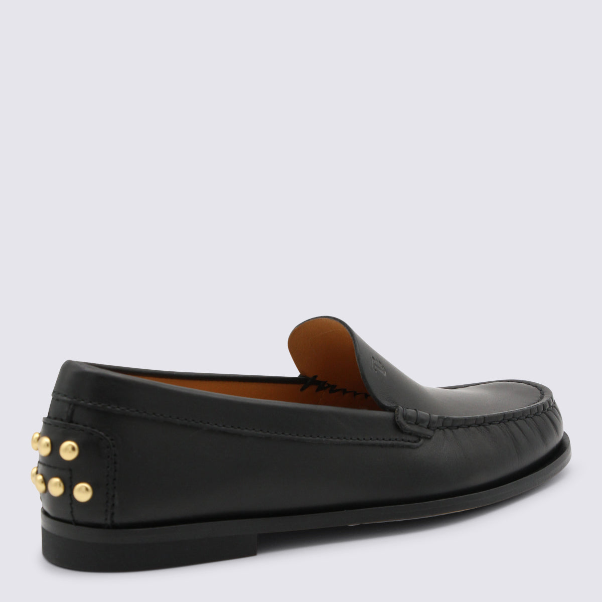 Black Leather Loafers