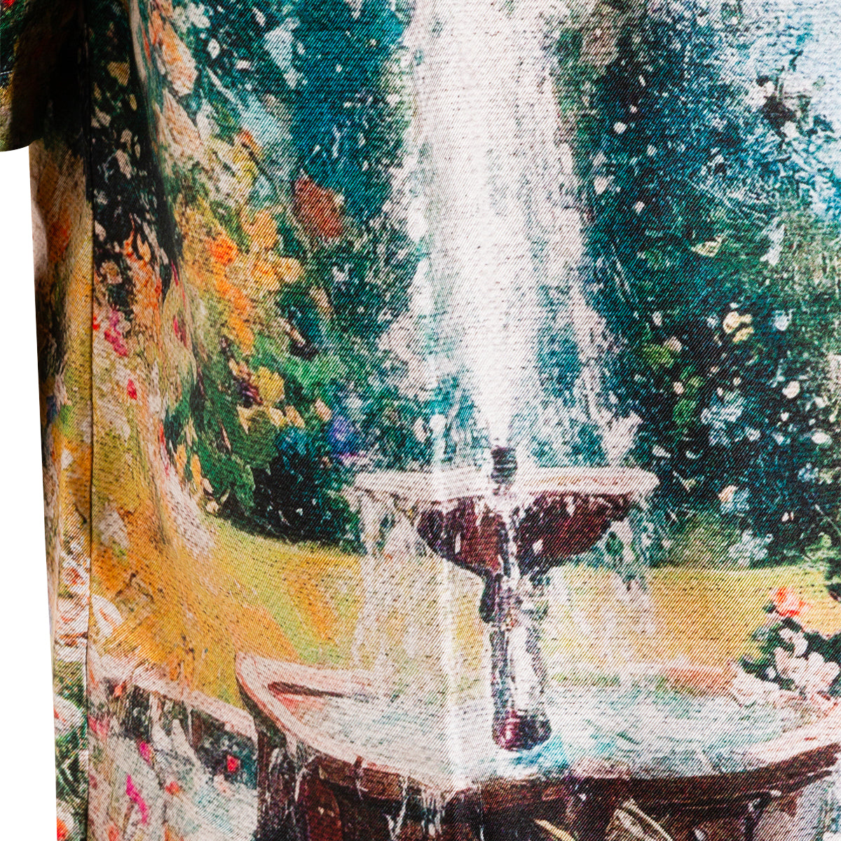 Multi Silk Printed Shirt
