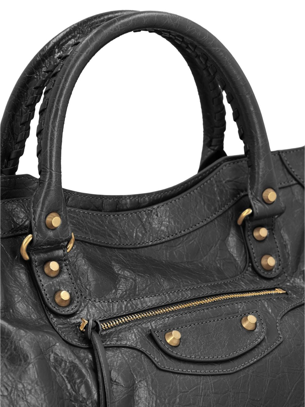 Medium Textured Lambskin Le City Bag