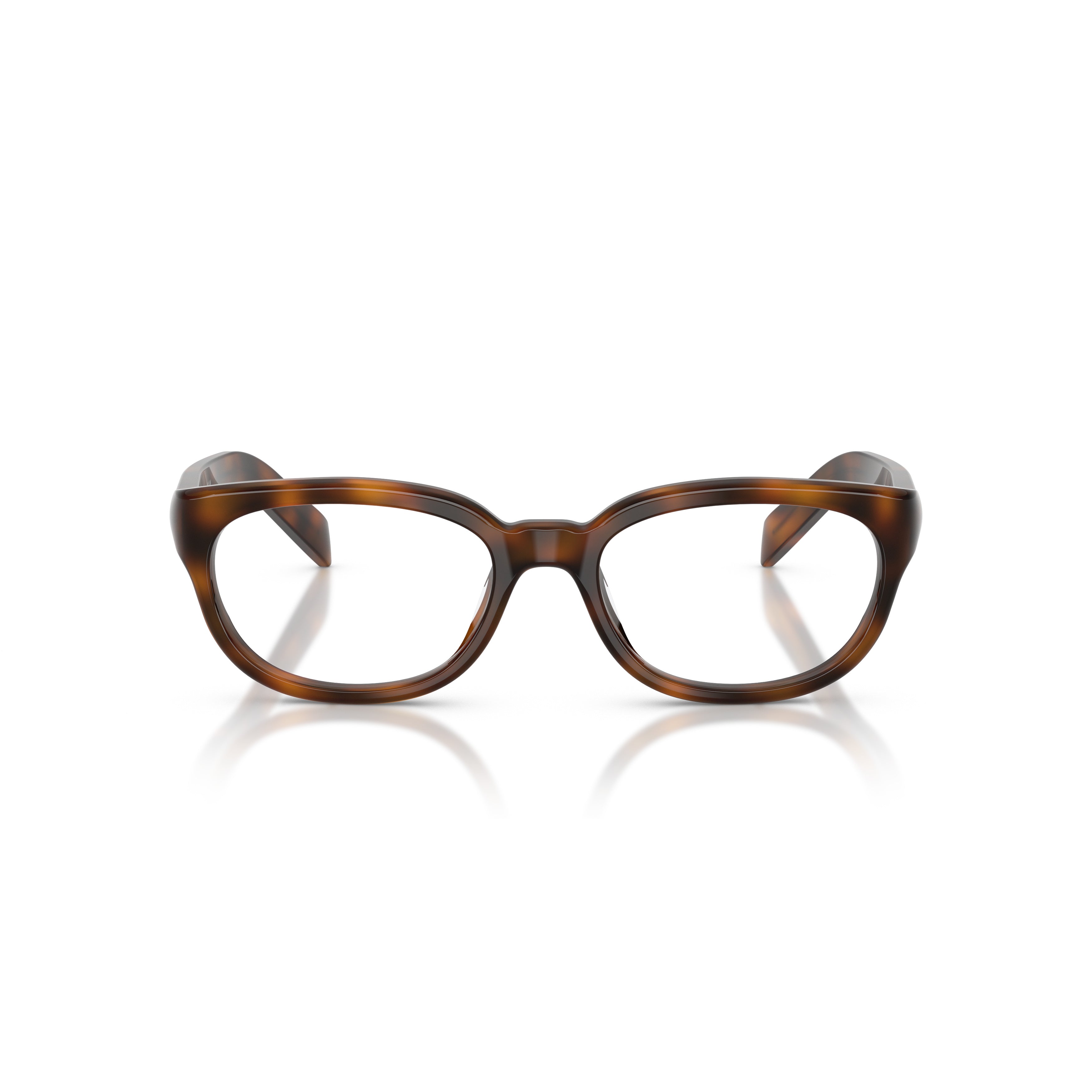 0pr D03vu Classic Rectangular Tortoiseshell Eyeglasses