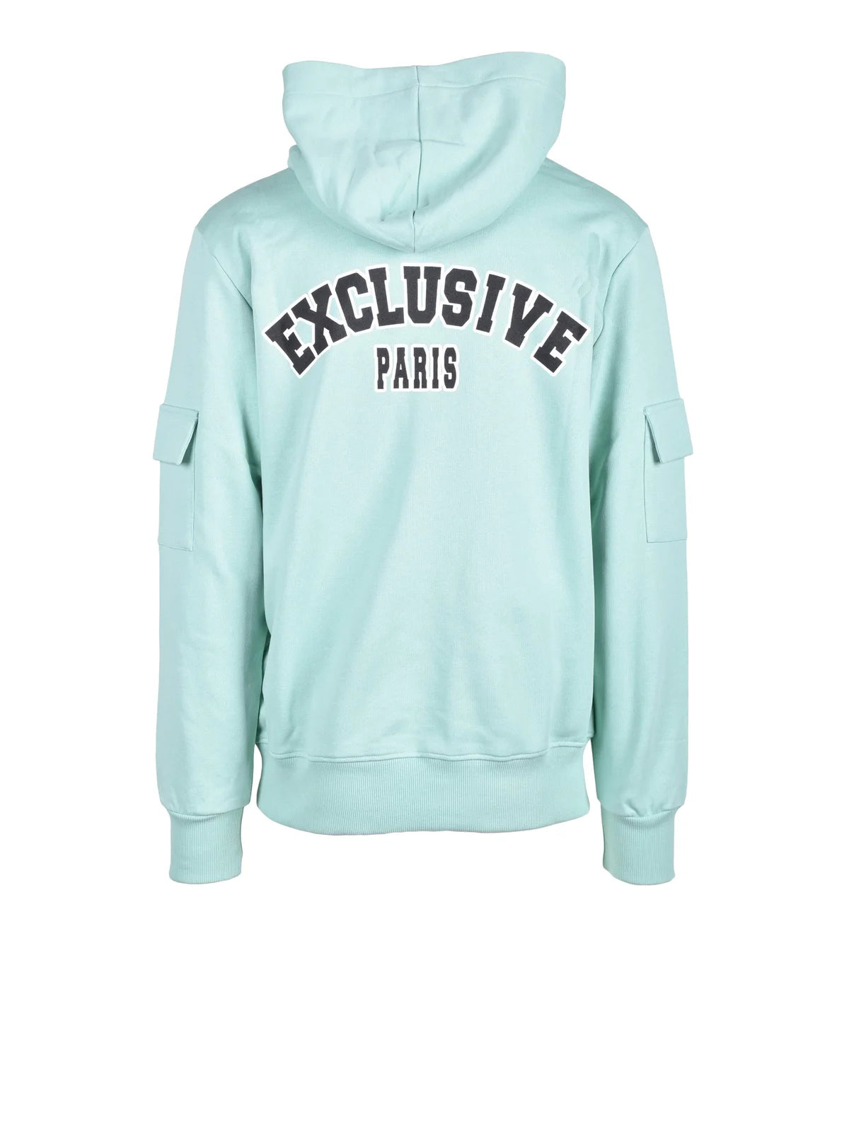 Black/Green Cotton Sweatshirt